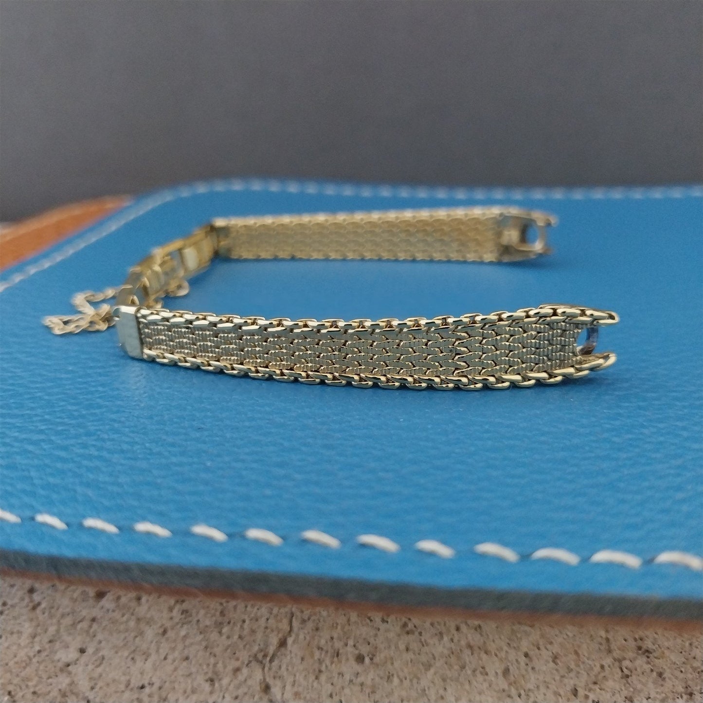 Classic Yellow Gold-Filled Ladies JB Champion Unused 1960s Vintage Watch Band