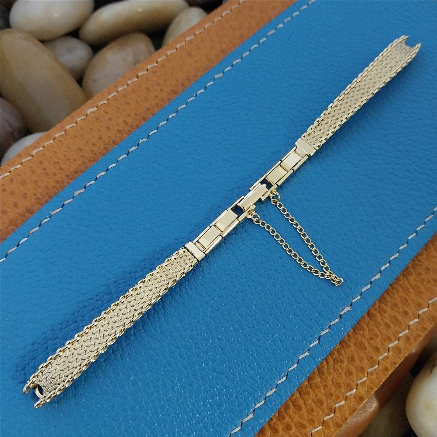 Classic Yellow Gold-Filled Ladies JB Champion Unused 1960s Vintage Watch Band