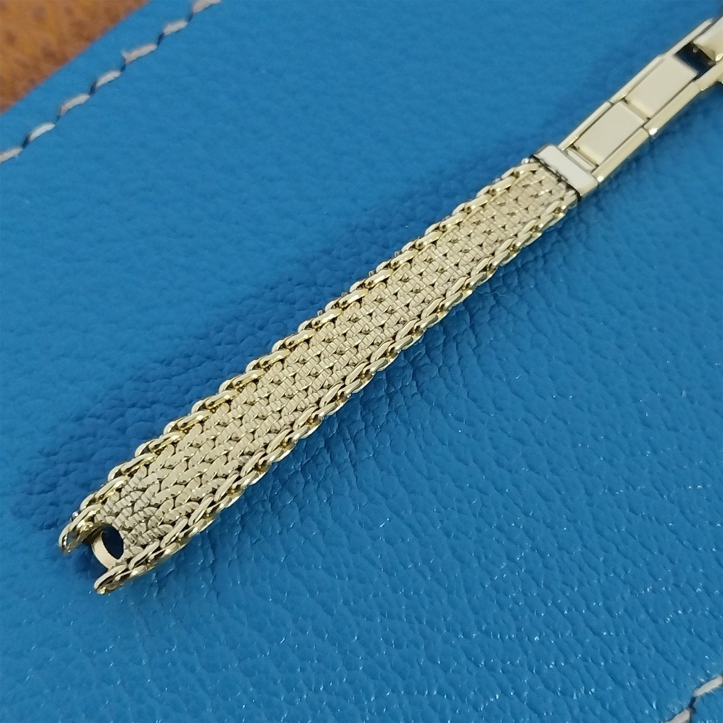 Classic Yellow Gold-Filled Ladies JB Champion Unused 1960s Vintage Watch Band