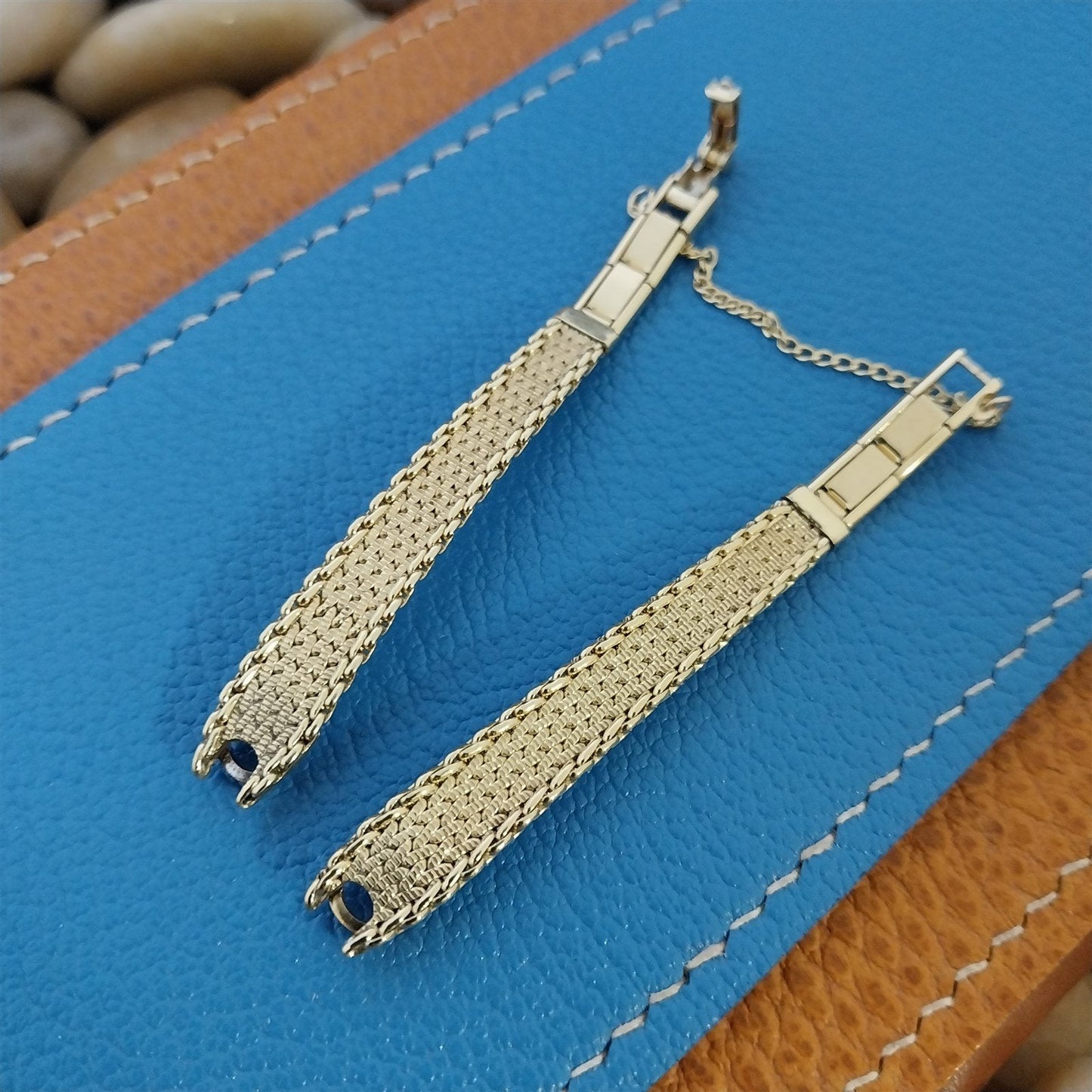 Classic Yellow Gold-Filled Ladies JB Champion Unused 1960s Vintage Watch Band