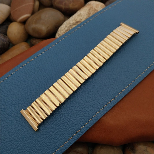 Vintage 16mm 18mm 19mm Gold-Filled Ebert Short Unused Classic 1950s Watch Band