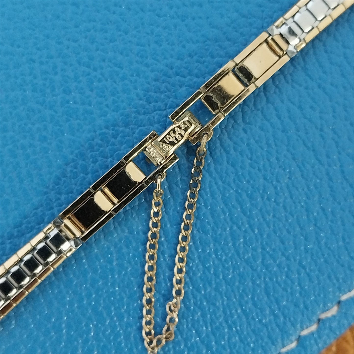 Classic Yellow Gold-Filled Ladies JB Champion Unused 1960s Vintage Watch Band