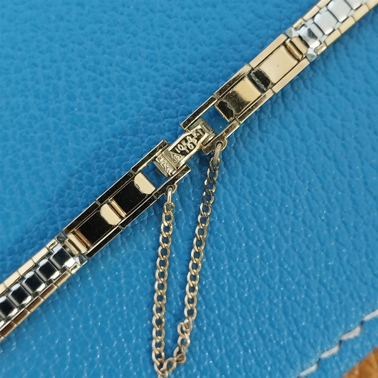 Classic Yellow Gold-Filled Ladies JB Champion Unused 1960s Vintage Watch Band