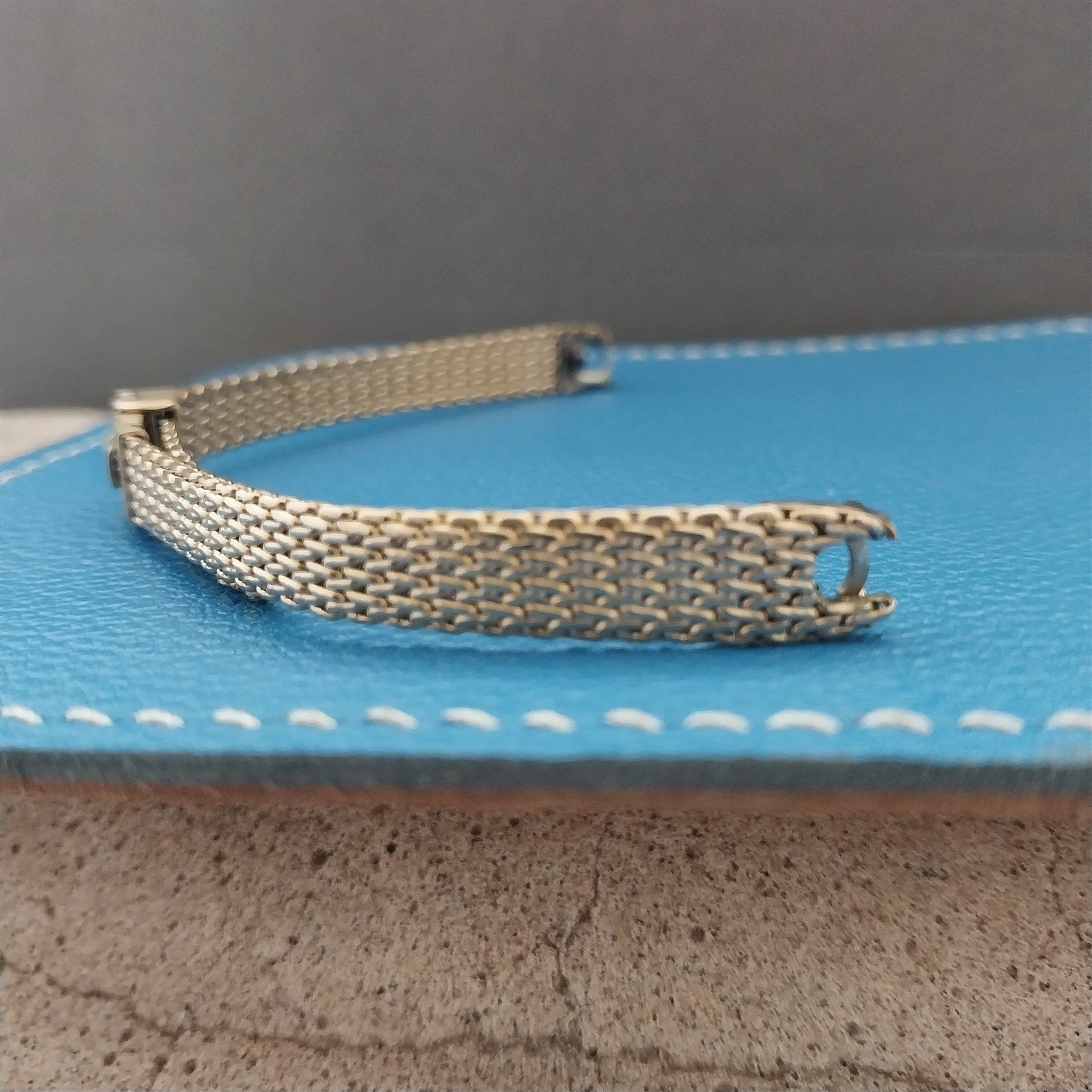 Gold Rgp 10k Yellow Gold RGP Mesh Ladies JB Champion Unused 1960s Vintage Watch ...