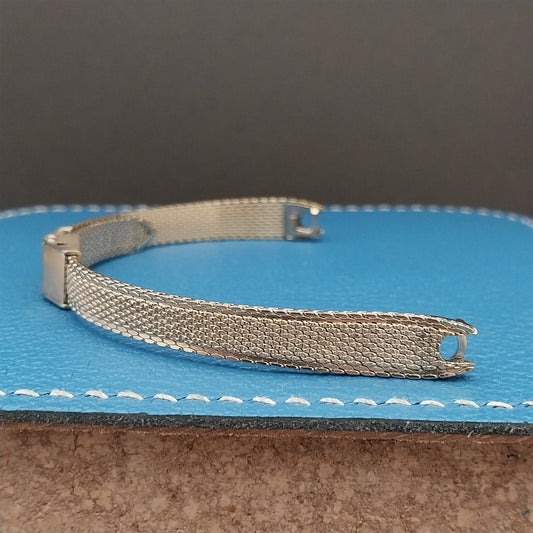 10k Yellow Gold RGP Mesh Ladies JB Champion Unused 1960s Vintage Watch Band