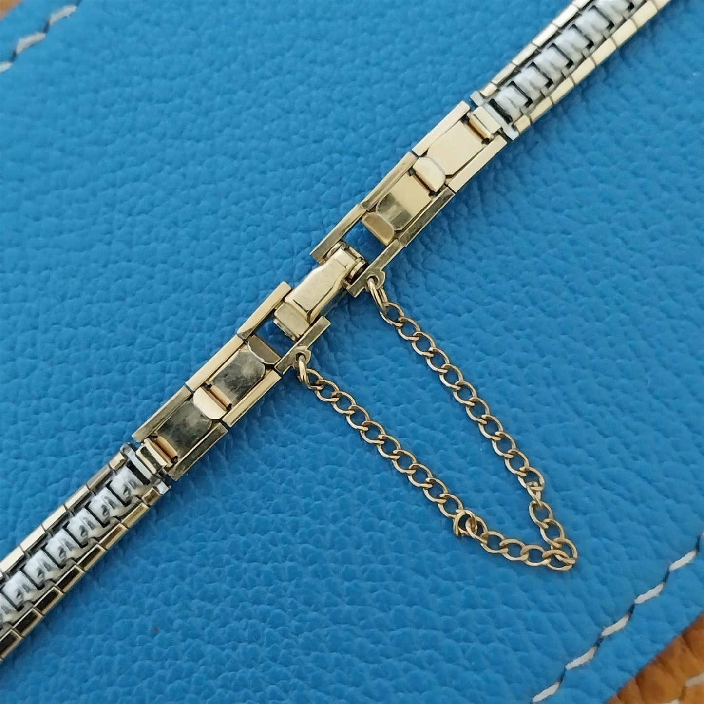 Classic Yellow Gold-Filled Ladies JB Champion Unused 1960s Vintage Watch Band