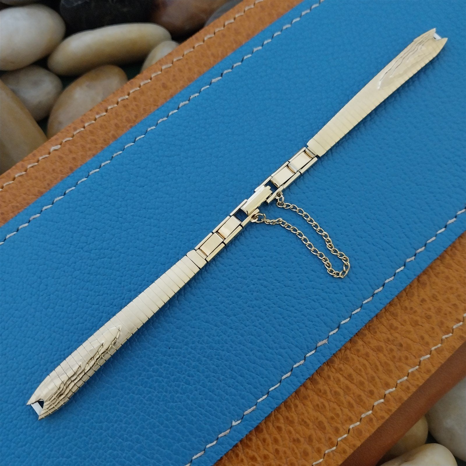 Classic Yellow Gold-Filled Ladies JB Champion Unused 1960s Vintage Watch Band