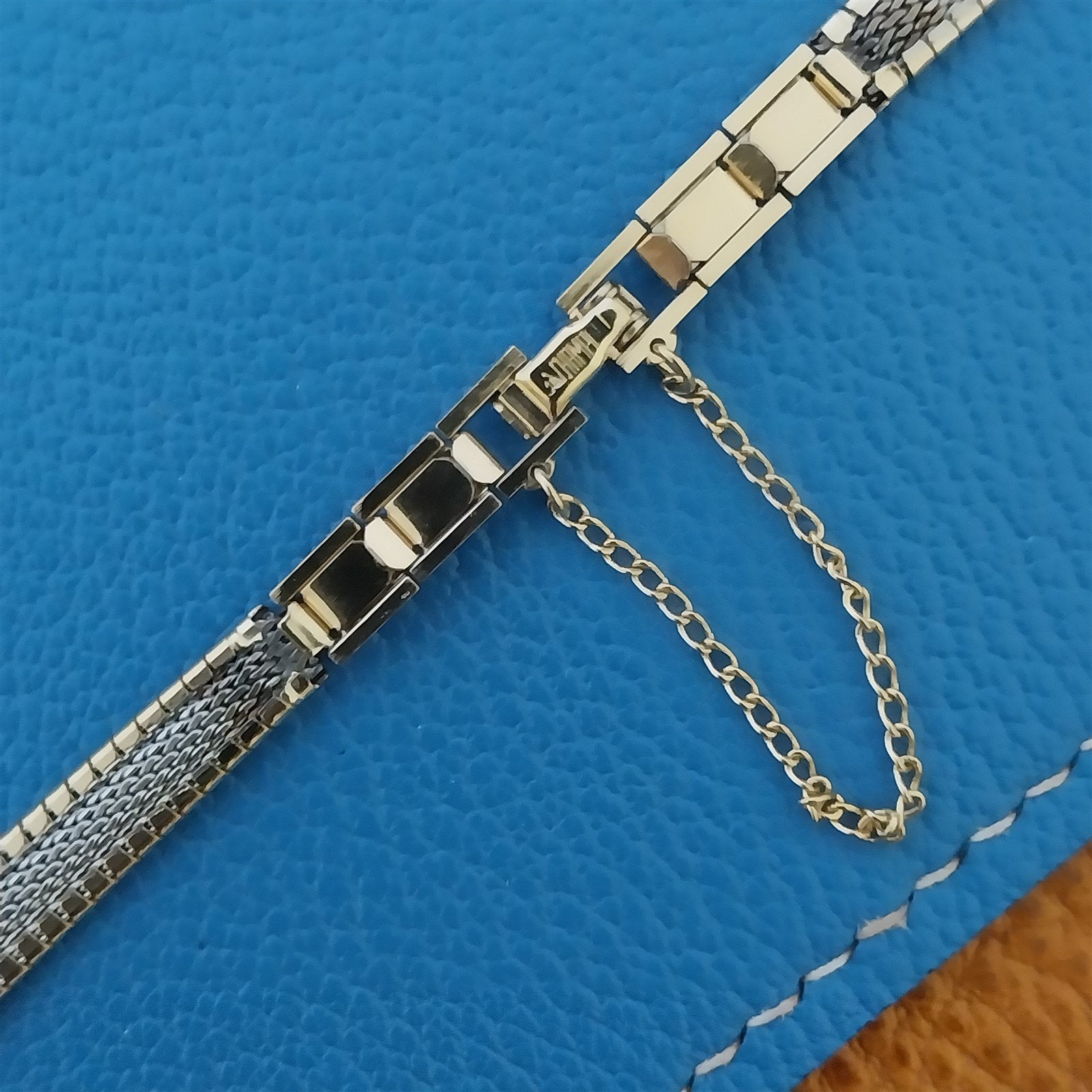 Classic Yellow Gold-Filled Ladies JB Champion Unused 1960s Vintage Watch Band