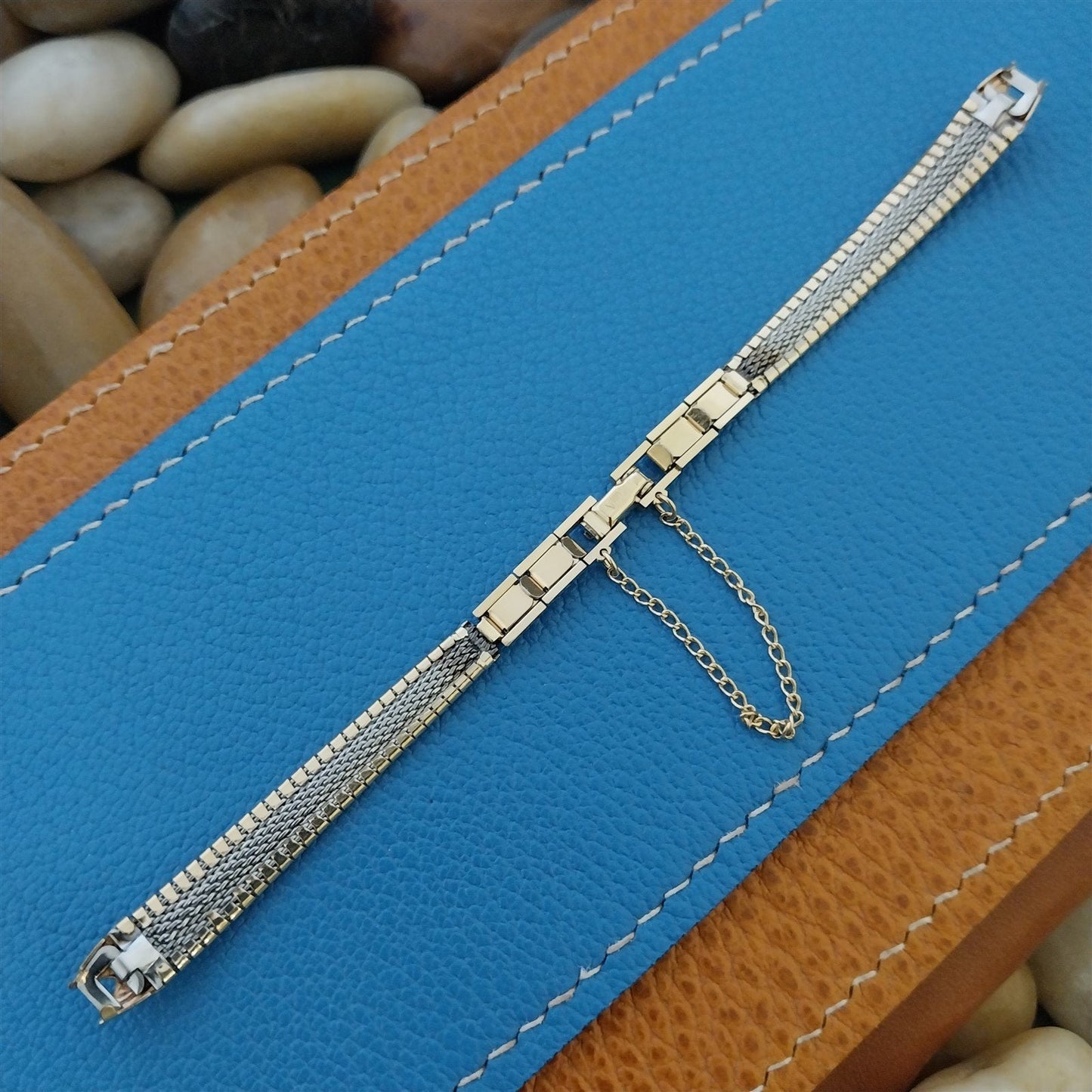 Classic Yellow Gold-Filled Ladies JB Champion Unused 1960s Vintage Watch Band