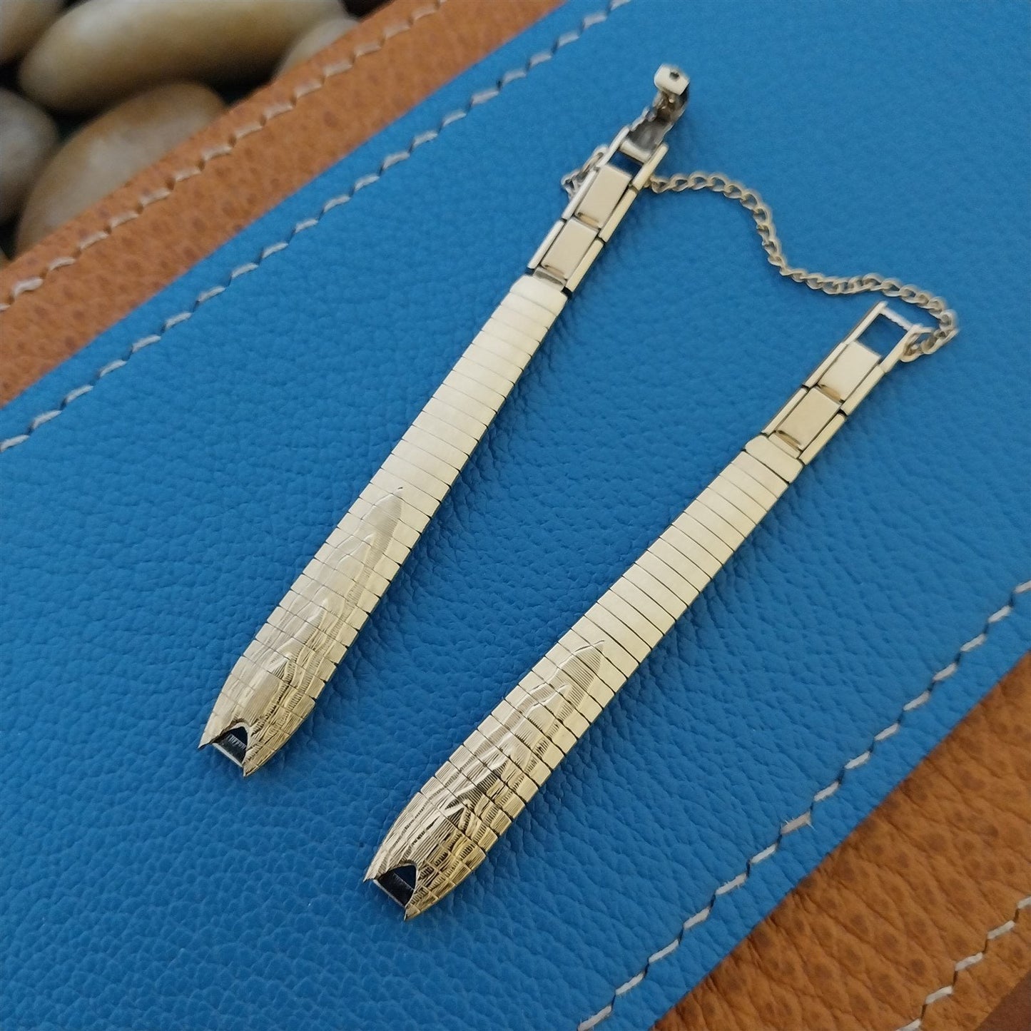 Classic Yellow Gold-Filled Ladies JB Champion Unused 1960s Vintage Watch Band