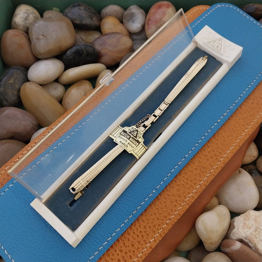 Classic Yellow Gold-Filled Ladies JB Champion Unused 1960s Vintage Watch Band