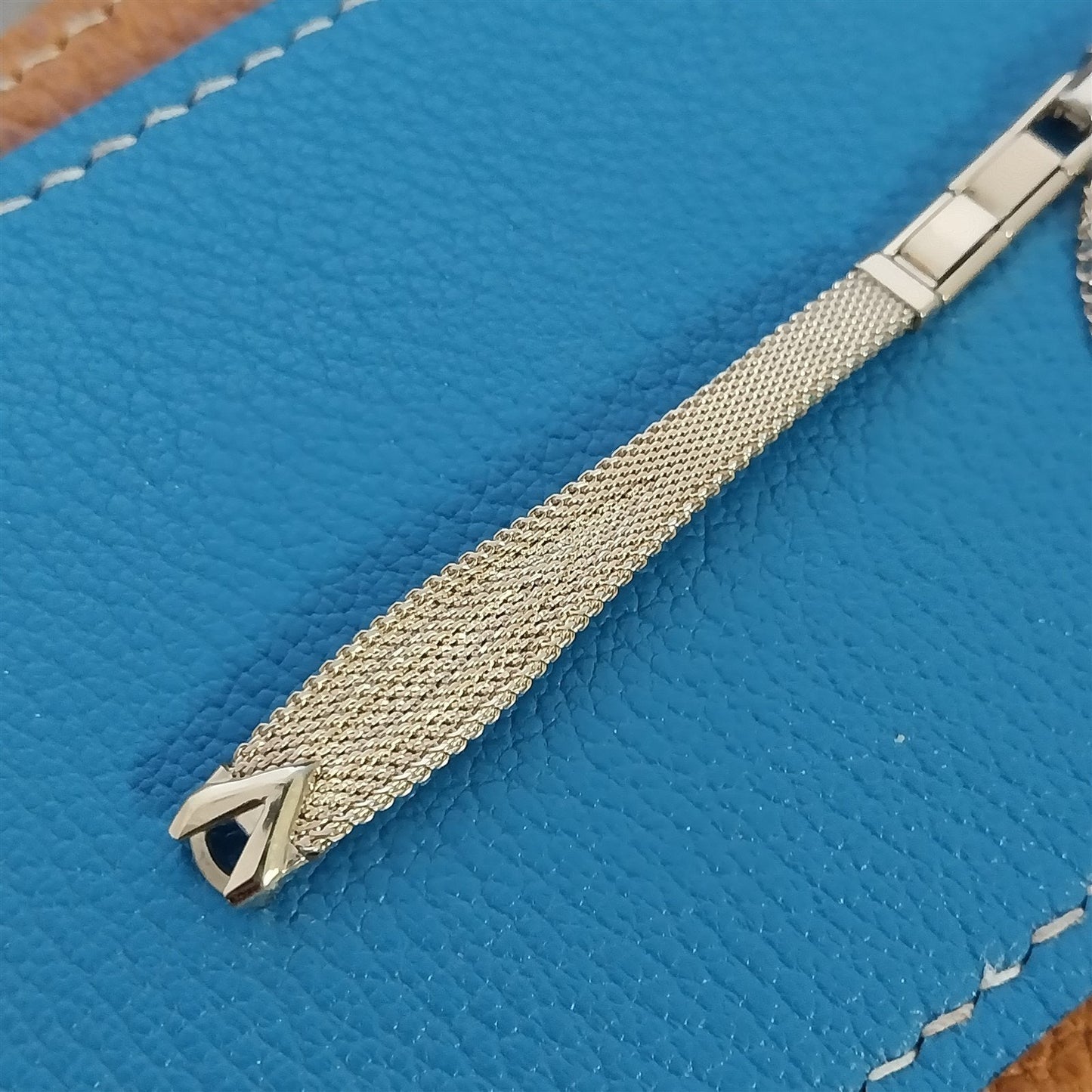 10k Yellow Gold-Filled Mesh Ladies JB Champion Unused 1960s Vintage Watch Band