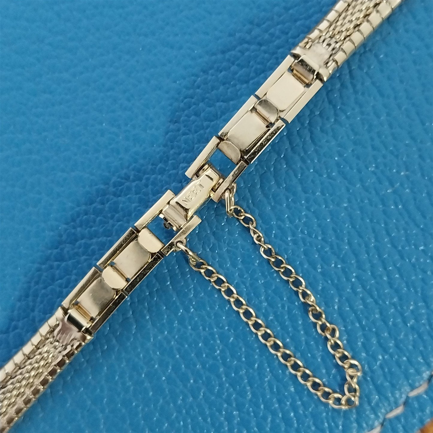 Classic Yellow Gold-Filled Ladies JB Champion Unused 1960s Vintage Watch Band