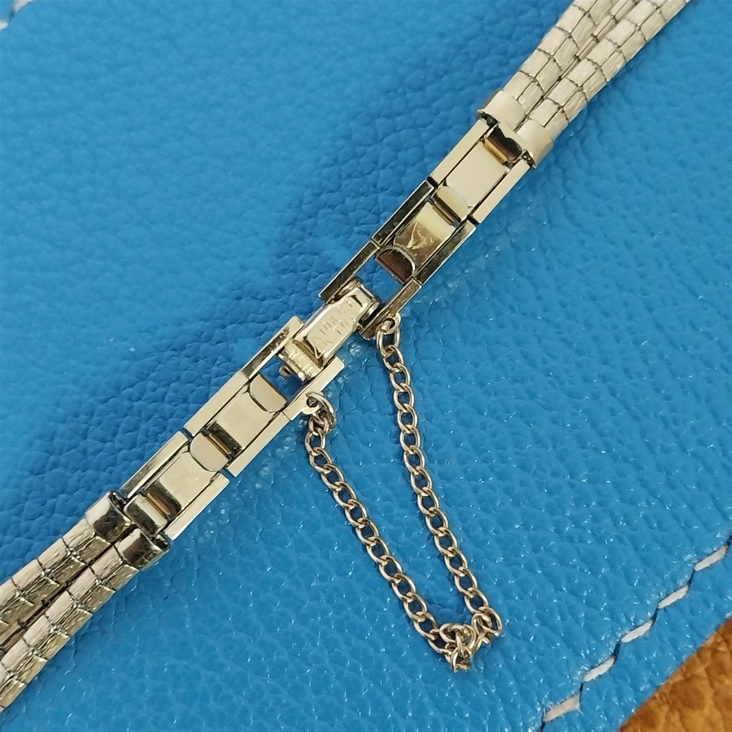 Classic Yellow Gold-Filled Ladies JB Champion Unused 1960s Vintage Watch Band