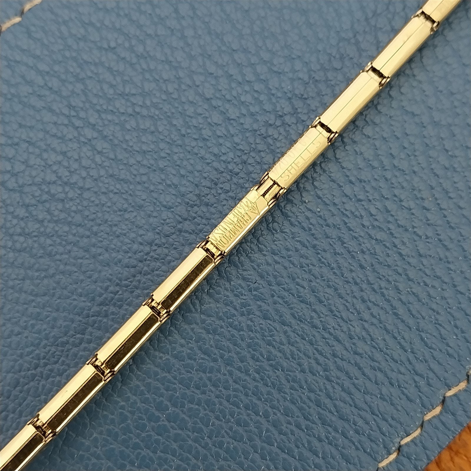 Ladies 10k Gold-Filled & Rhinestone JB Champion Unused 1960s Vintage Watch Band