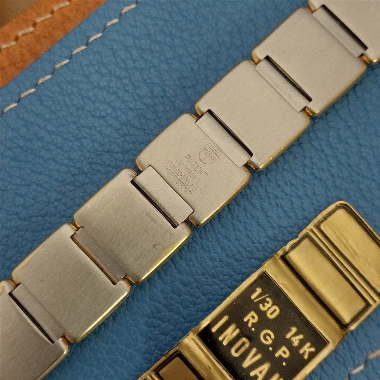 20mm 19mm 18mm 14k Gold RGP Kiefer-Cadman Unused 1950s 1960s Vintage Watch Band