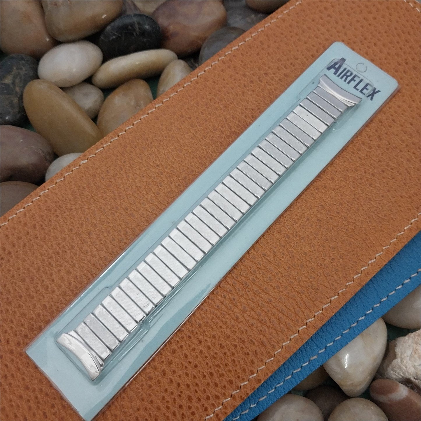 1950s Airflex Canada Made Stainless Steel New Old Vintage Watch Band 19mm nos