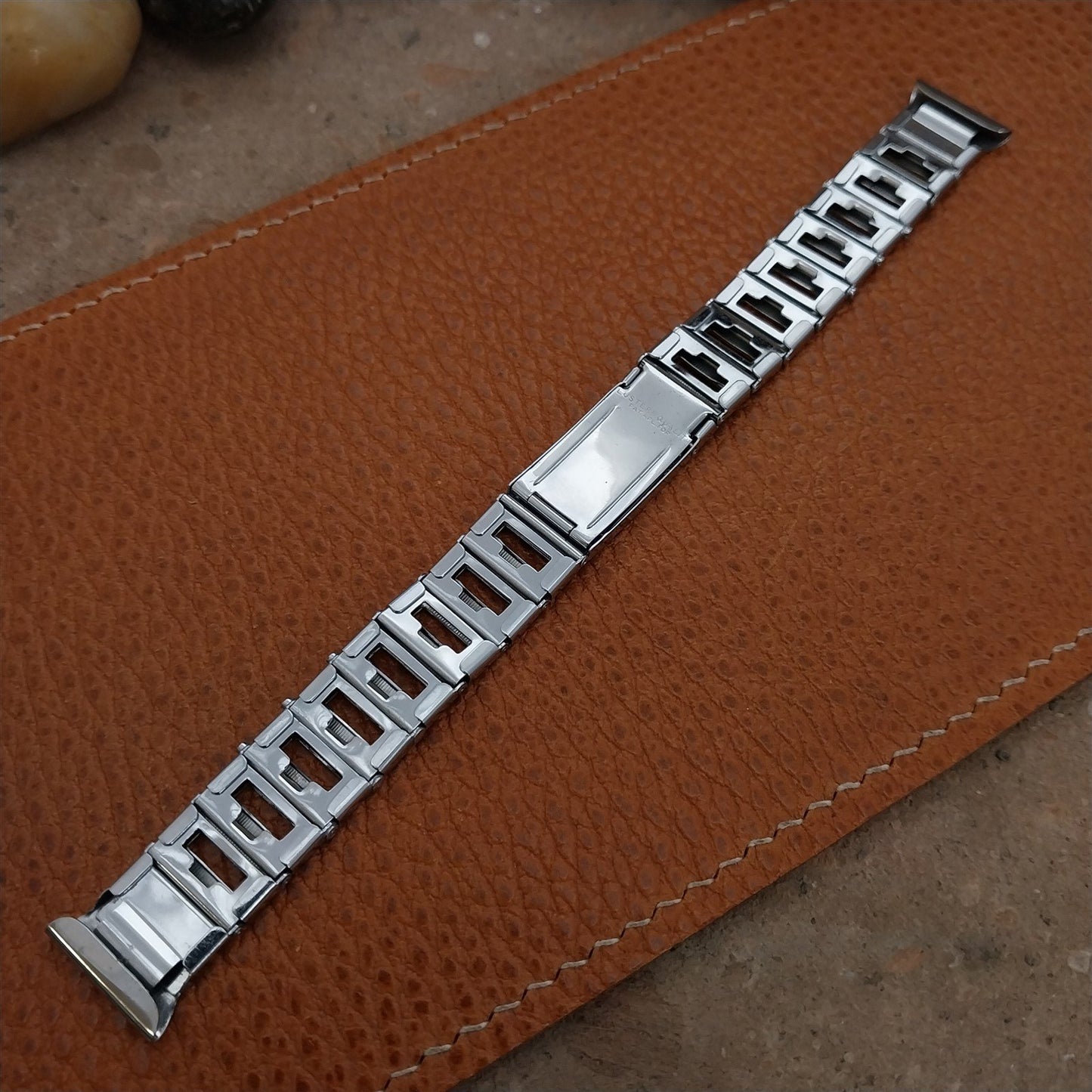 1920s Lustern Wristacrat Unused Antique 5/8" Wire Lug Vintage Watch Band