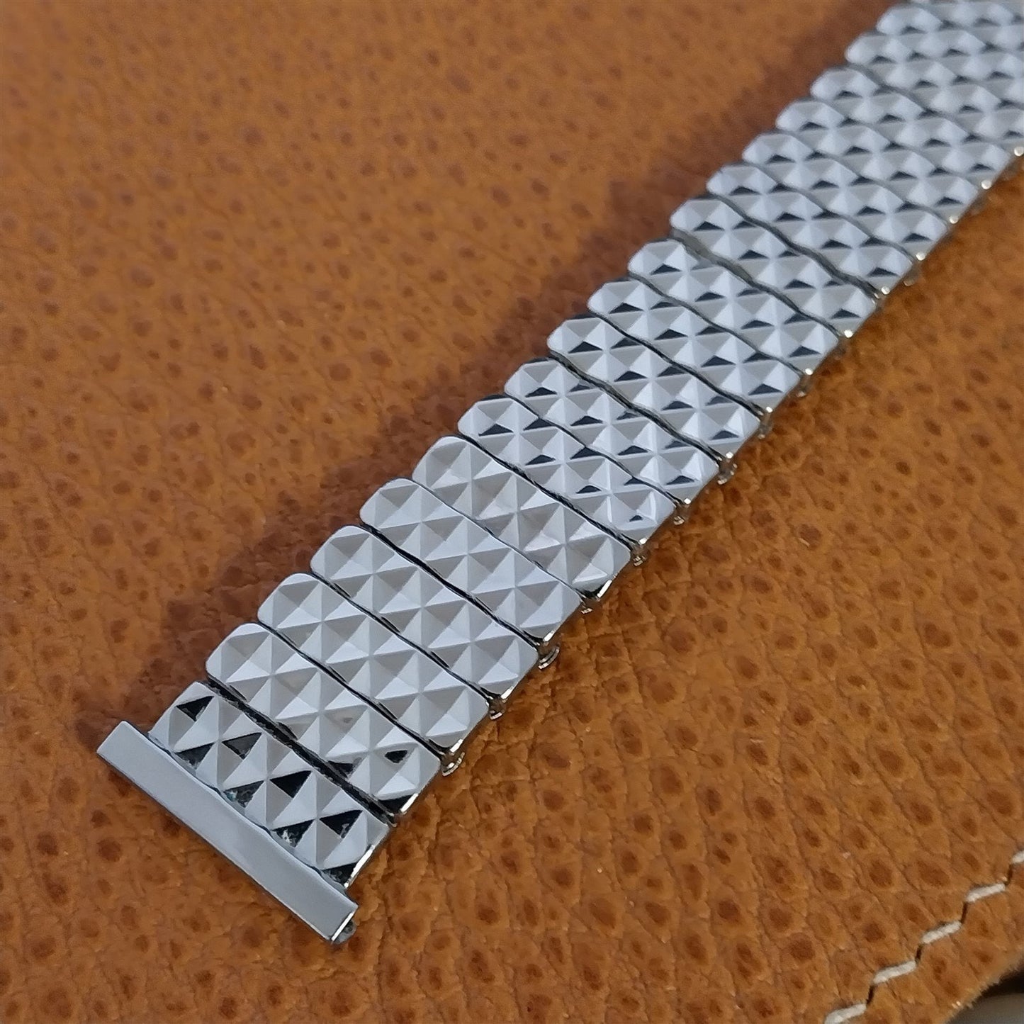 Vintage 16mm 18mm 19mm 1950s JB Champion NOS Stainless Steel Unused Watch Band