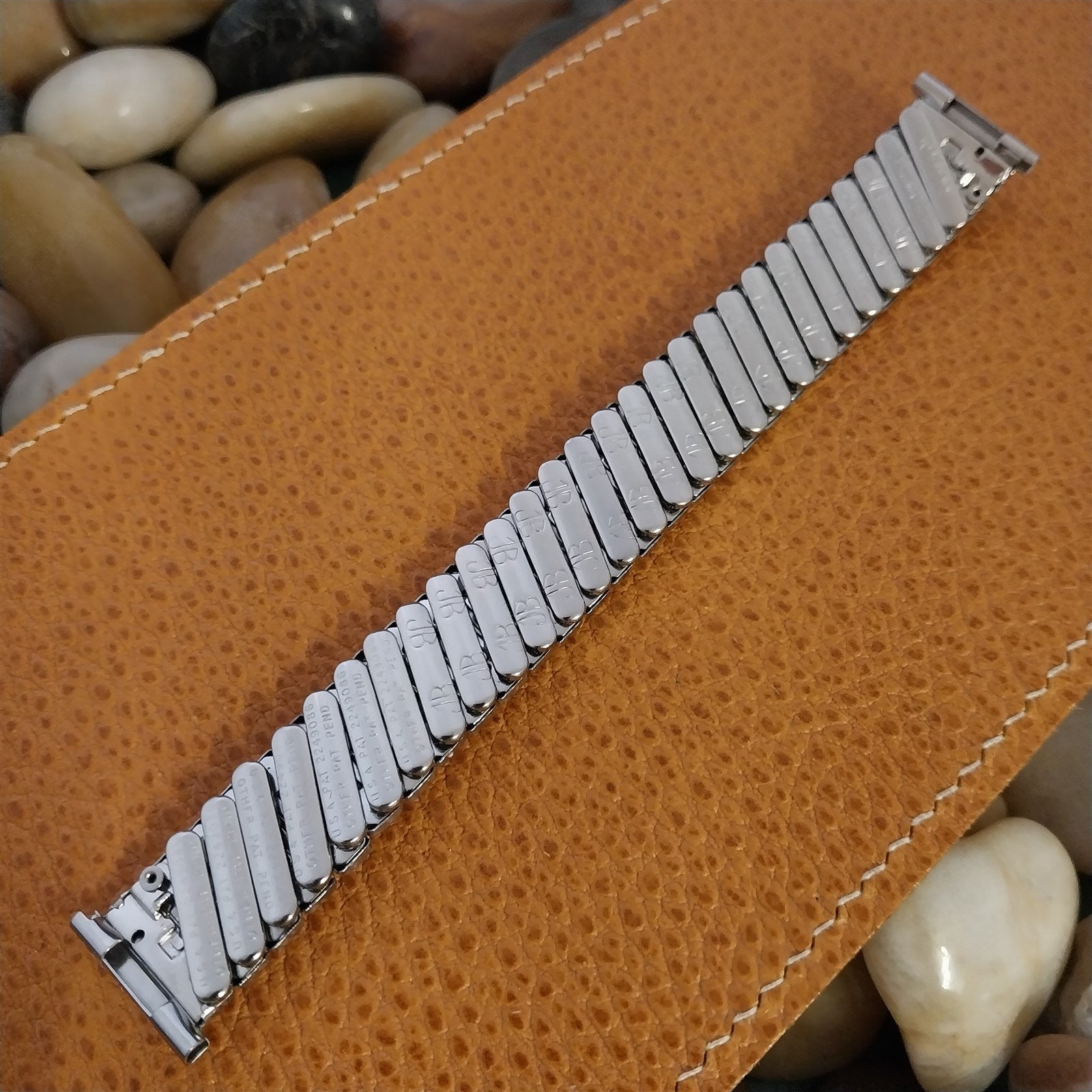 Vintage 16mm 18mm 19mm 1950s JB Champion NOS Stainless Steel Unused Watch Band