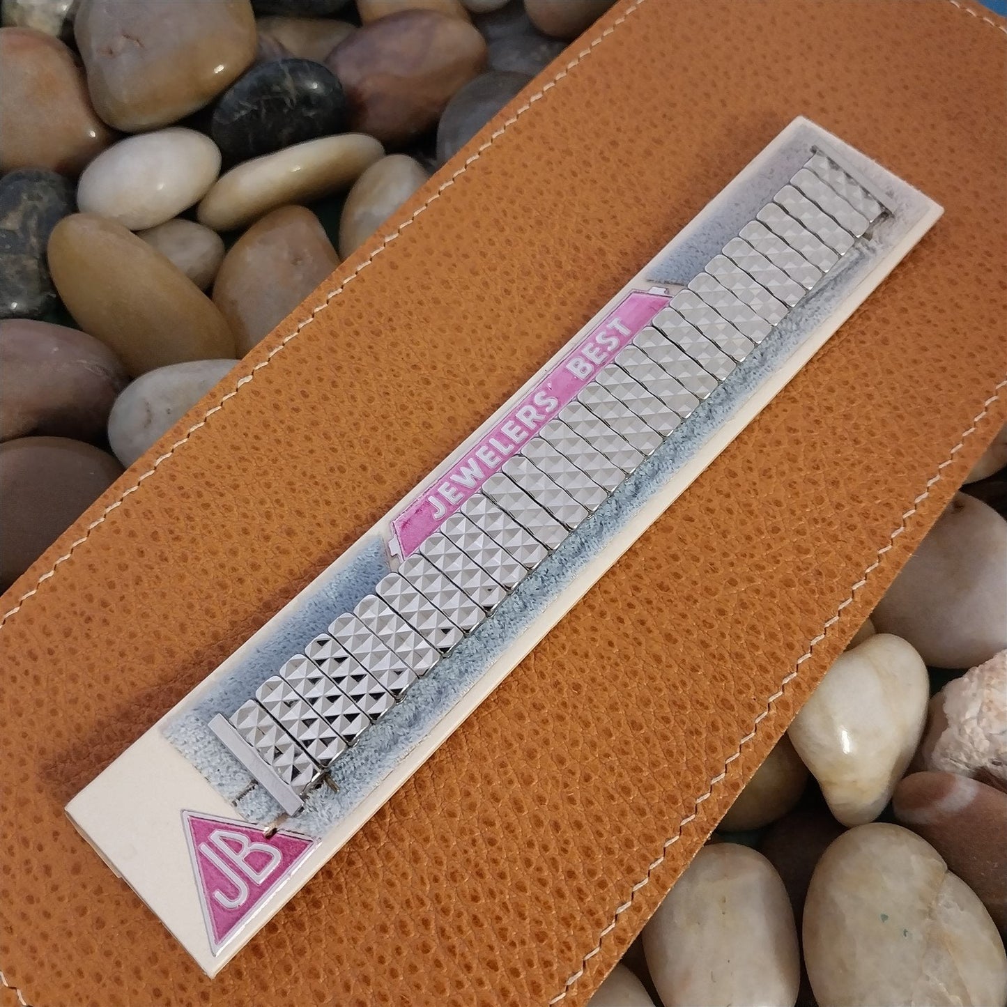 Vintage 16mm 18mm 19mm 1950s JB Champion NOS Stainless Steel Unused Watch Band