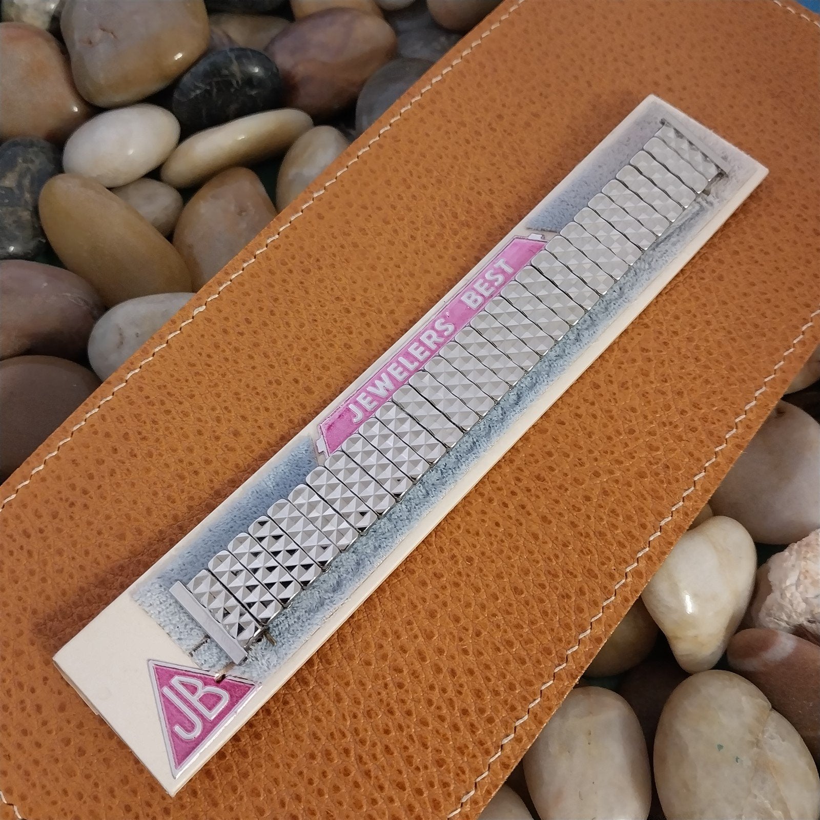 Vintage 16mm 18mm 19mm 1950s JB Champion NOS Stainless Steel Unused Watch Band