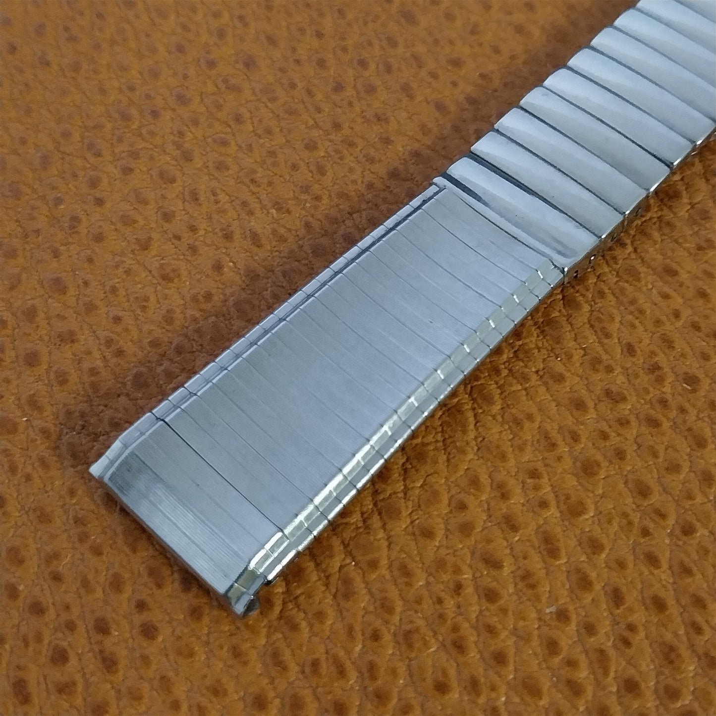 Vintage 17.2mm JB Champion Classic Stainless Steel Unused 1960s Watch Band