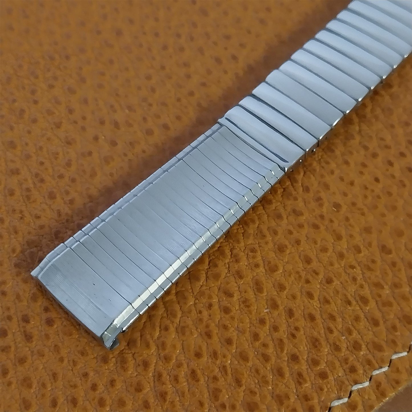 Vintage 17.2mm JB Champion Classic Stainless Steel Unused 1960s Watch Band