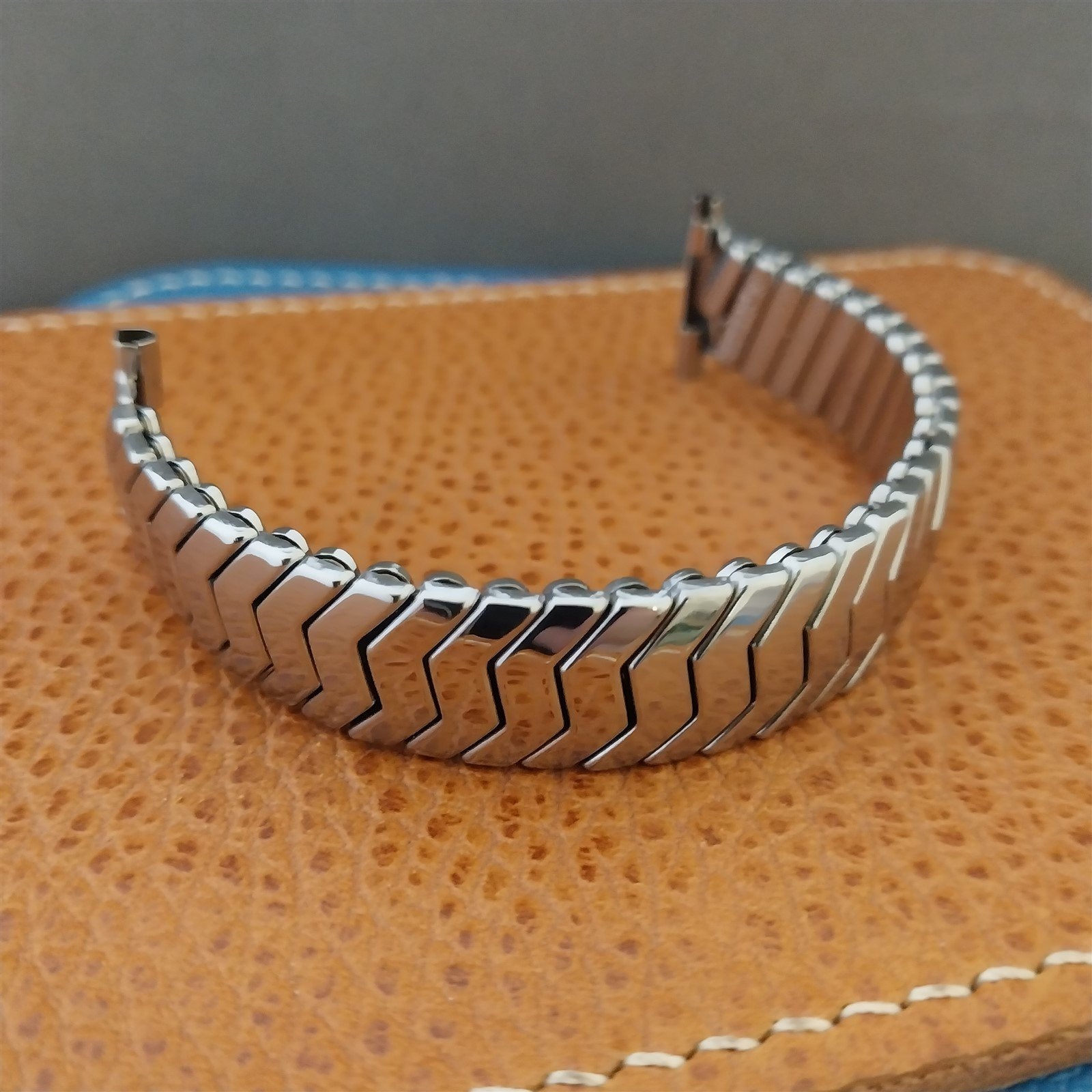 Stainless Steel JB Champion Short Expansion nos 1940s Vintage Watch Band