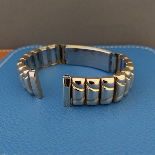 1940s Vintage Stonewall Yellow Gold-Filled 5/8" MCM Unused Classic Watch Band