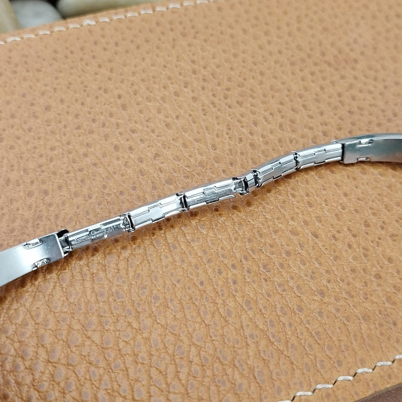 1950s Kreisler Ladies Gold-Filled & Red Rhinestone Cocktail Vintage Watch Band