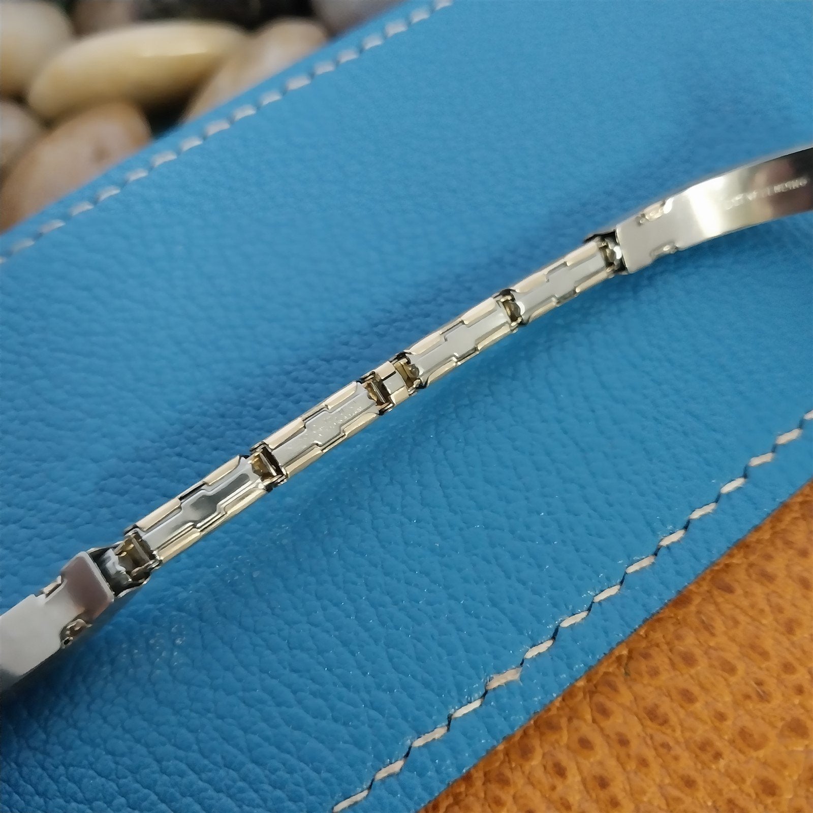 1950s Kreisler Ladies Gold-Filled & Clear Rhinestone Cocktail Vintage Watch Band