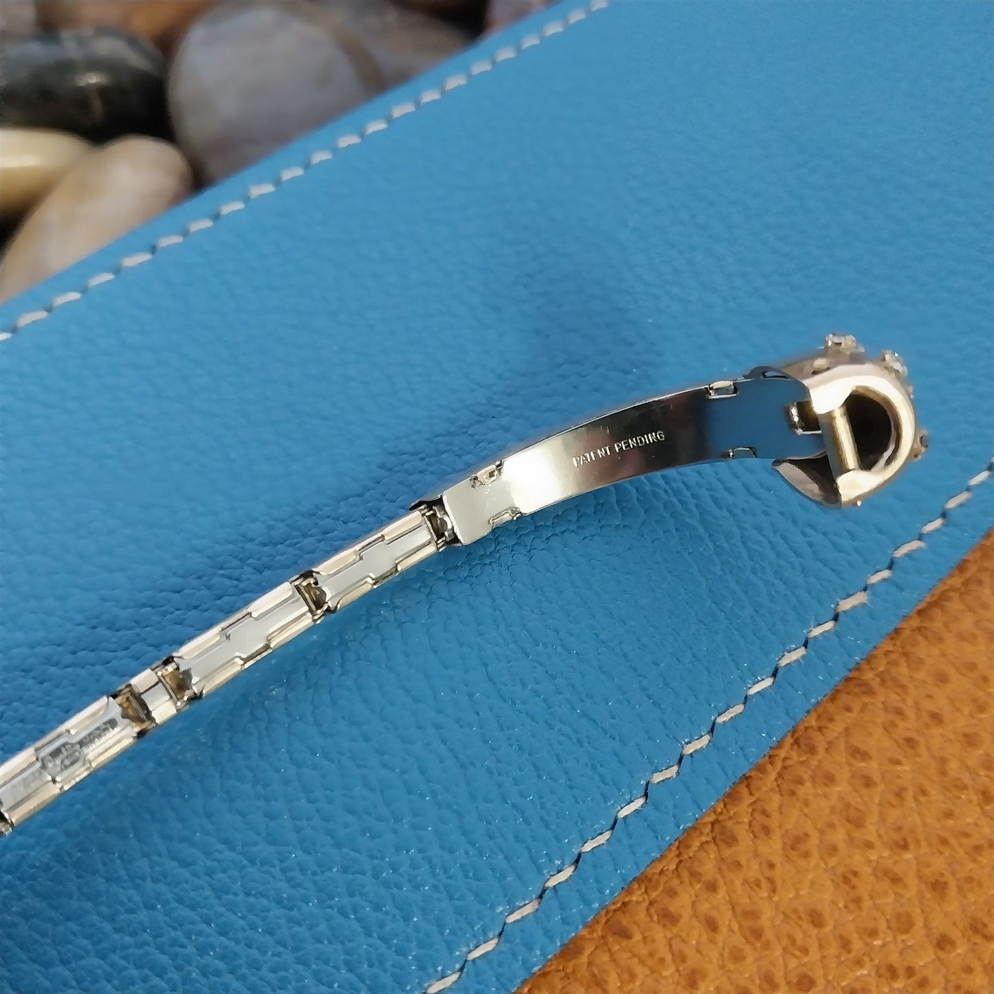 1950s Kreisler Ladies Gold-Filled & Clear Rhinestone Cocktail Vintage Watch Band