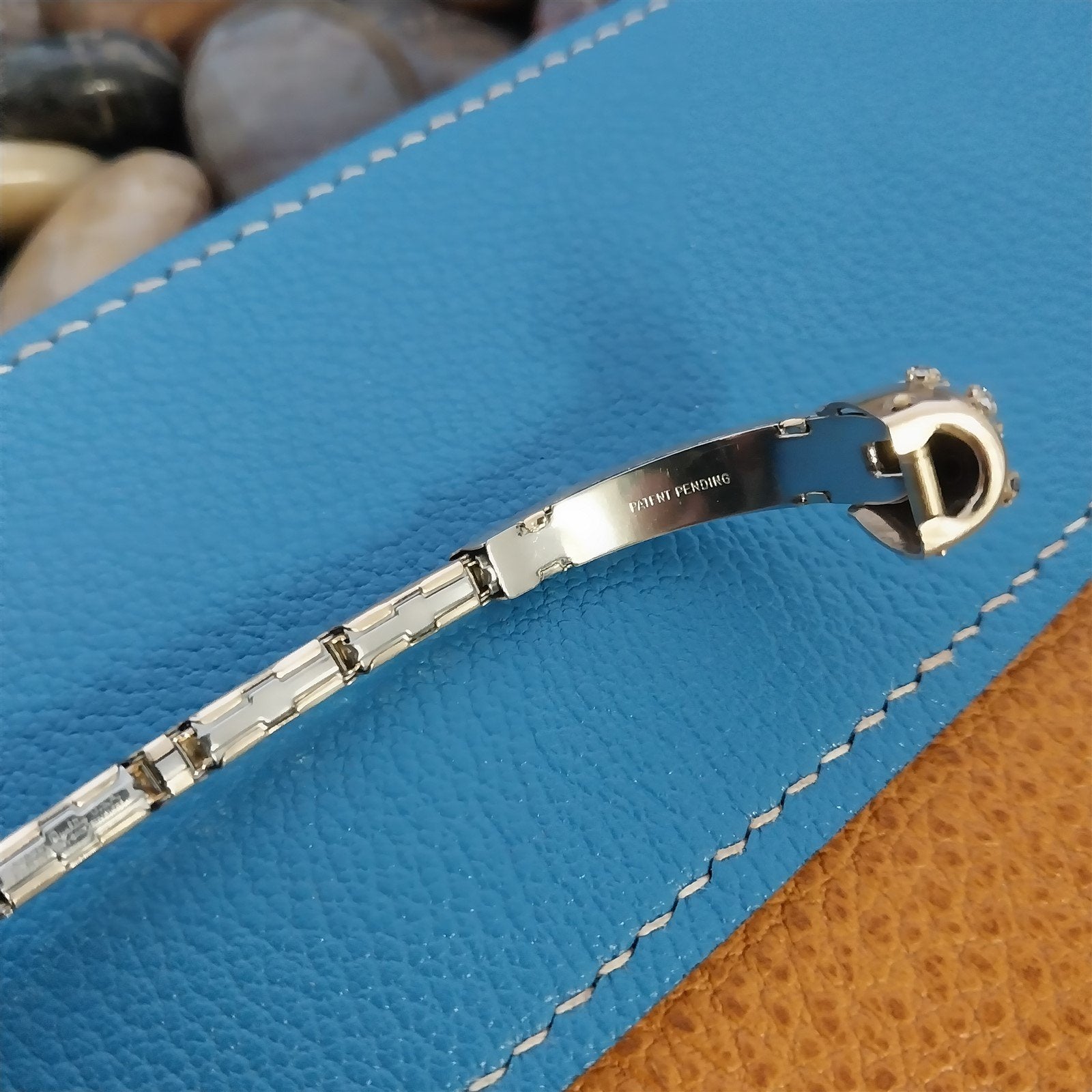 1950s Kreisler Ladies Gold-Filled & Clear Rhinestone Cocktail Vintage Watch Band