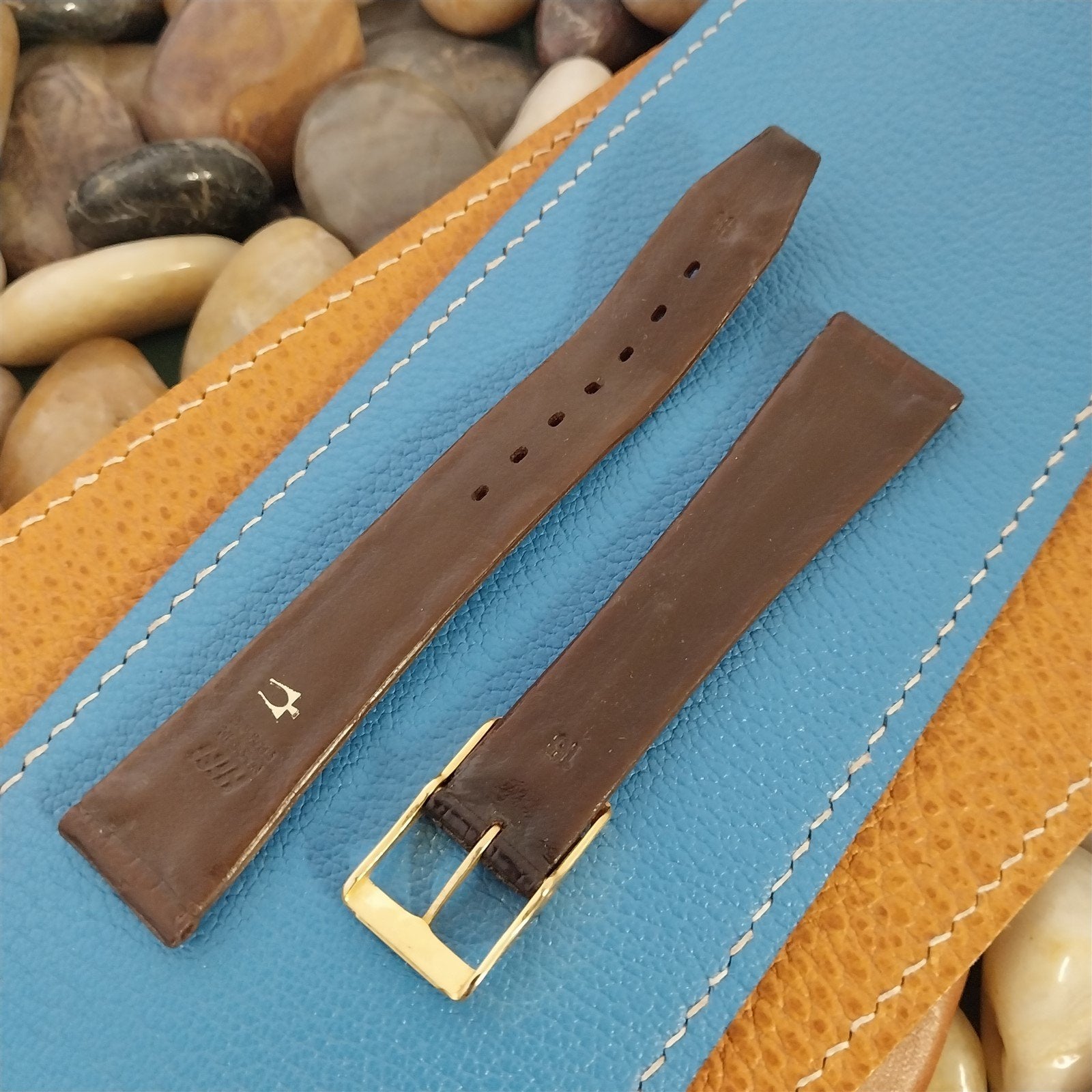 18mm Bulova Accutron Hi-Fi Rubber nos Unused Vintage Watch Band