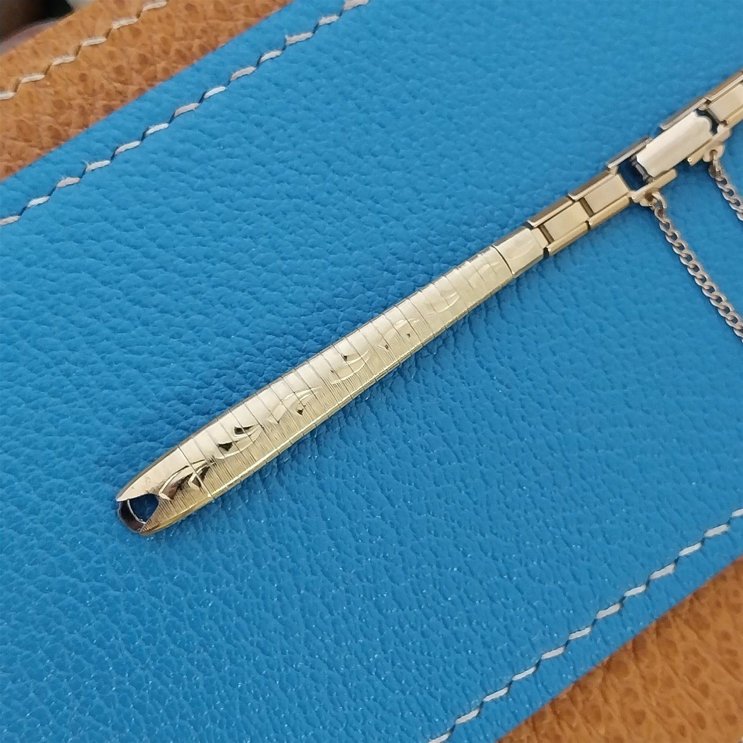 Classic Yellow Gold-Filled Ladies Kreisler Unused 1960s Vintage Watch Band