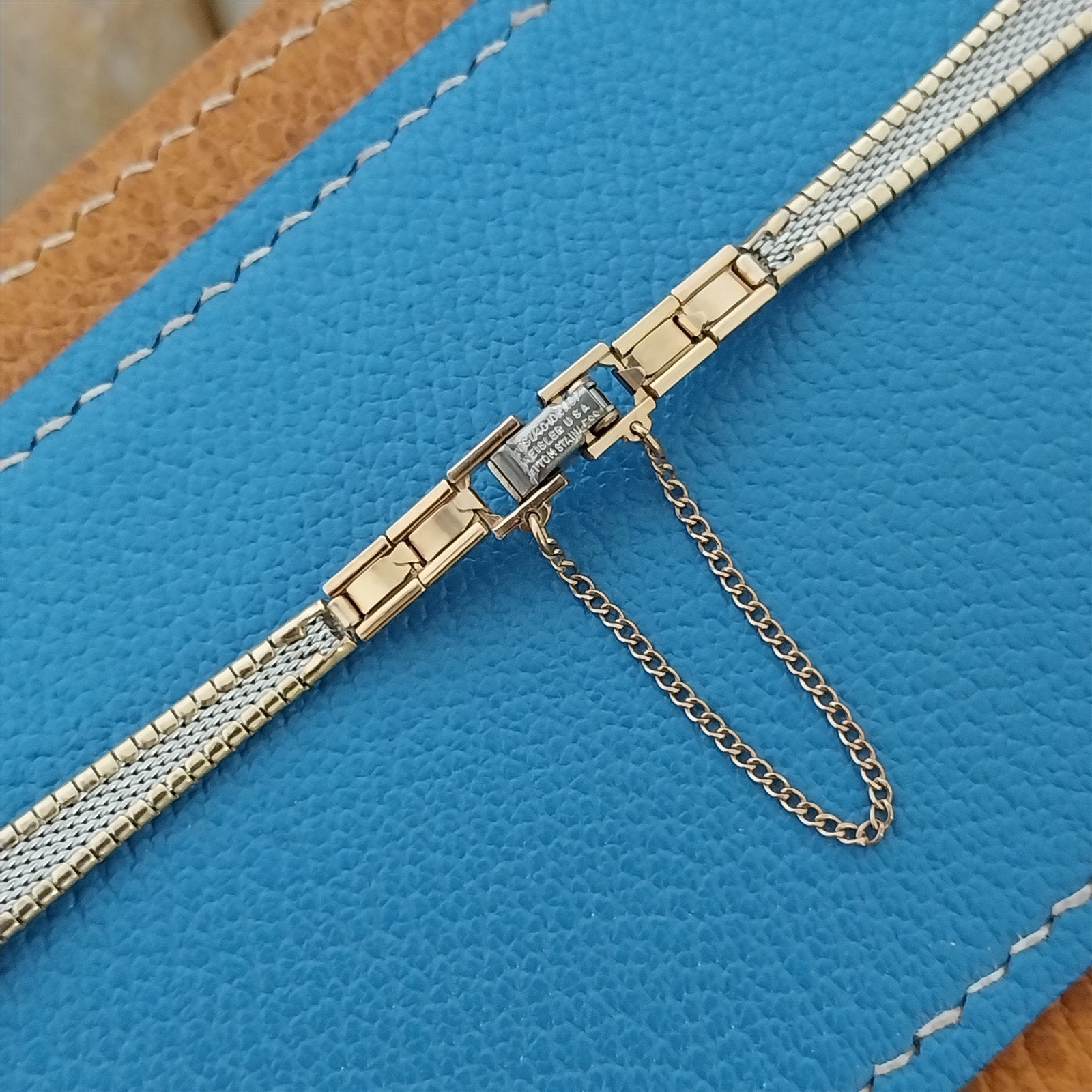 Classic Yellow Gold-Filled Ladies Kreisler Unused 1960s Vintage Watch Band