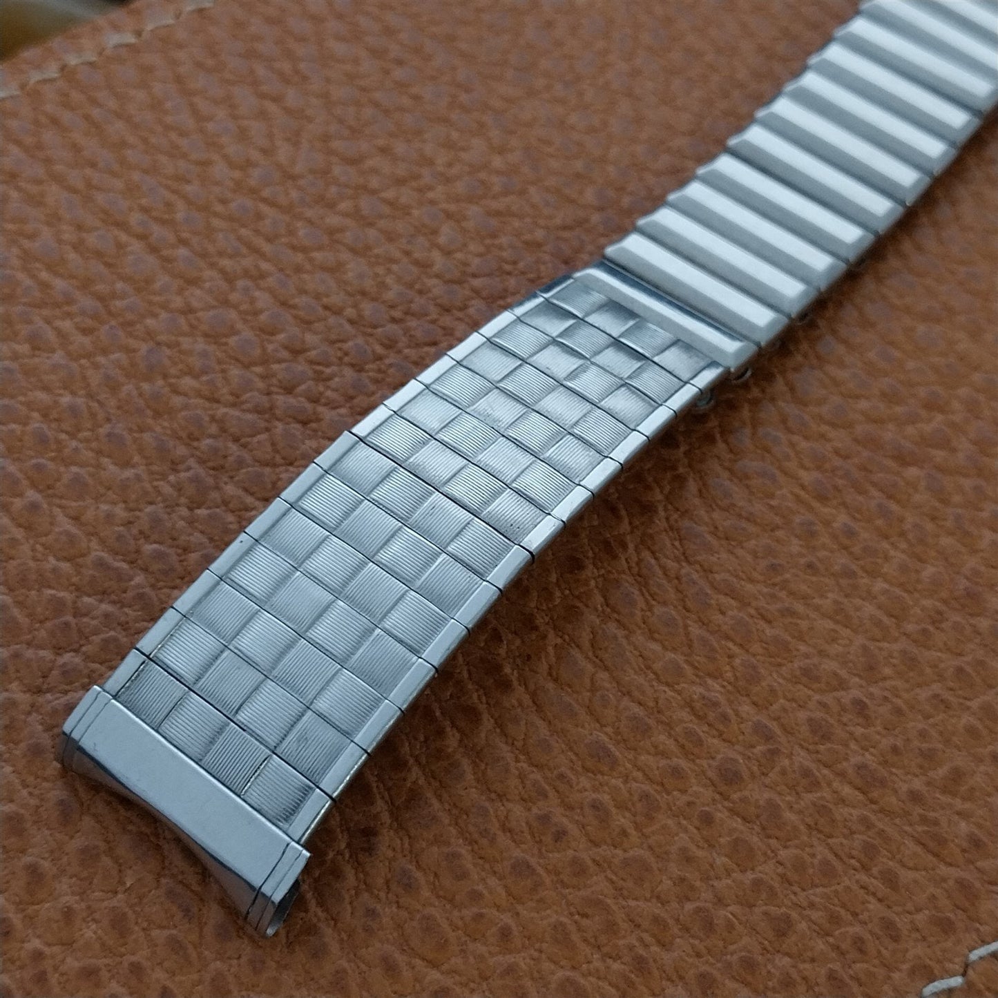 Vintage 18mm 19mm 1960s Stainless Steel Expansion Kestenmade Unused Watch Band