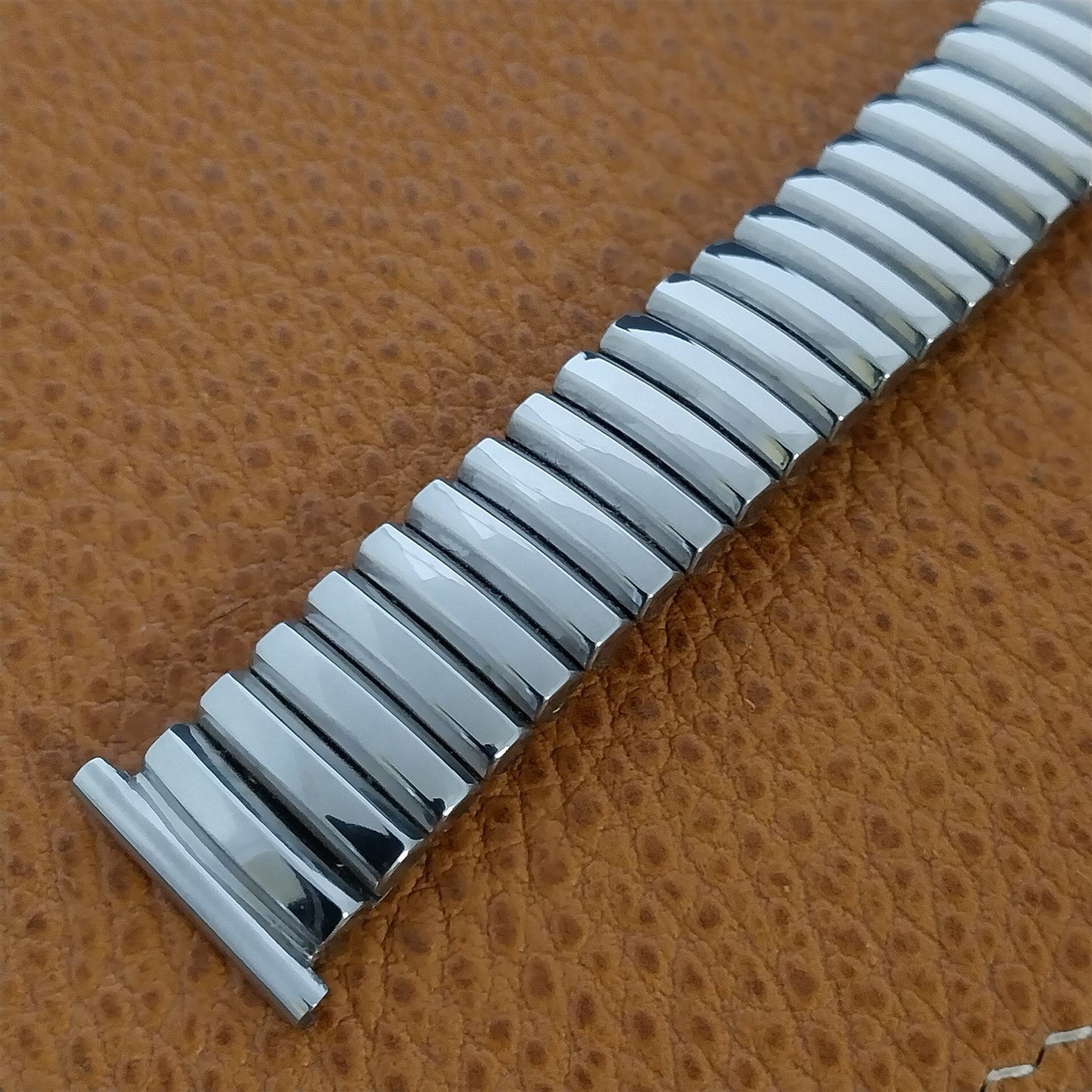 Elgin Hadley Ontario 16mm 18mm 19mm 1950s Stainless Unused Vintage Watch Band