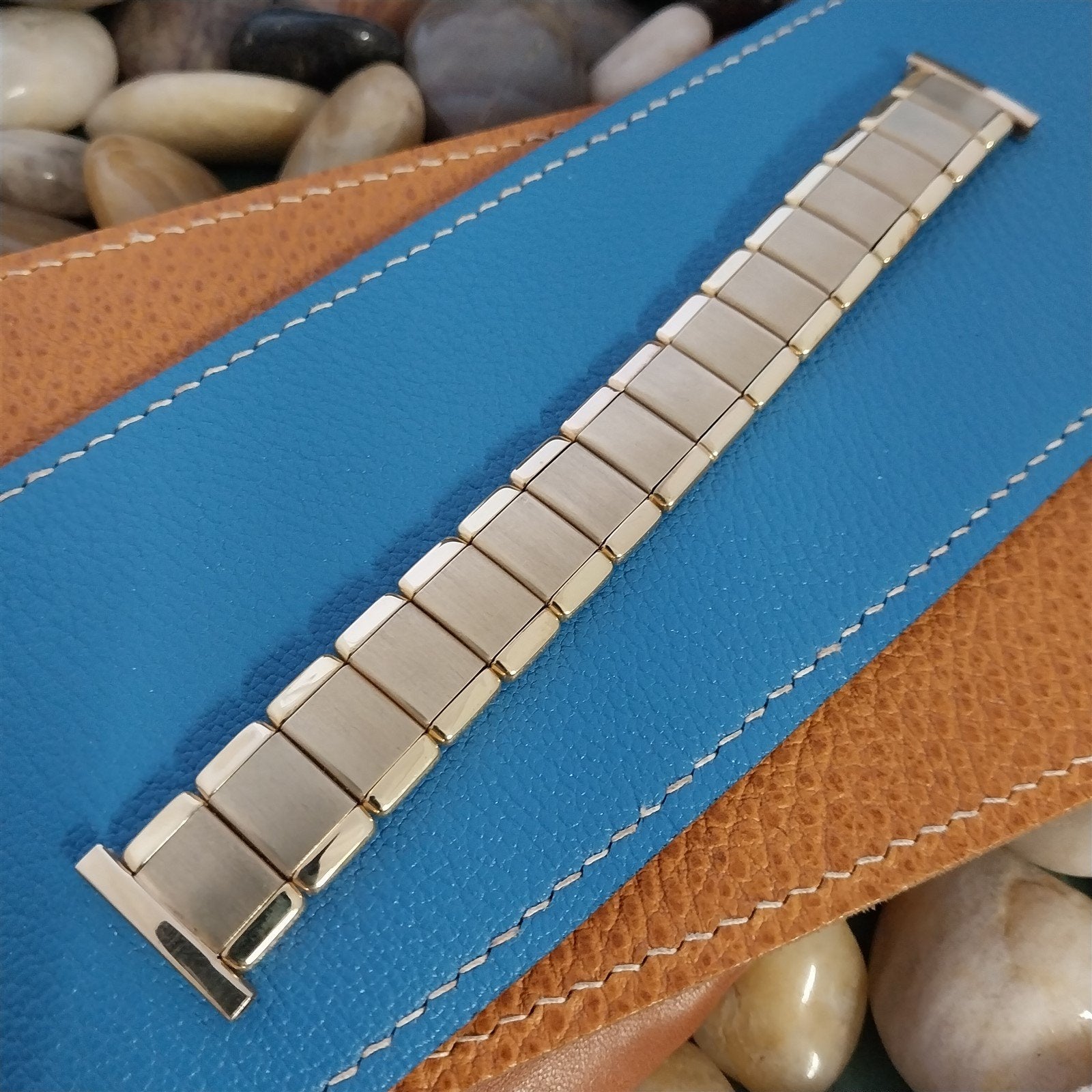 20mm 19mm 18mm 1960s 14k Gold RGP Kiefer Cadman nos Vintage Watch Band