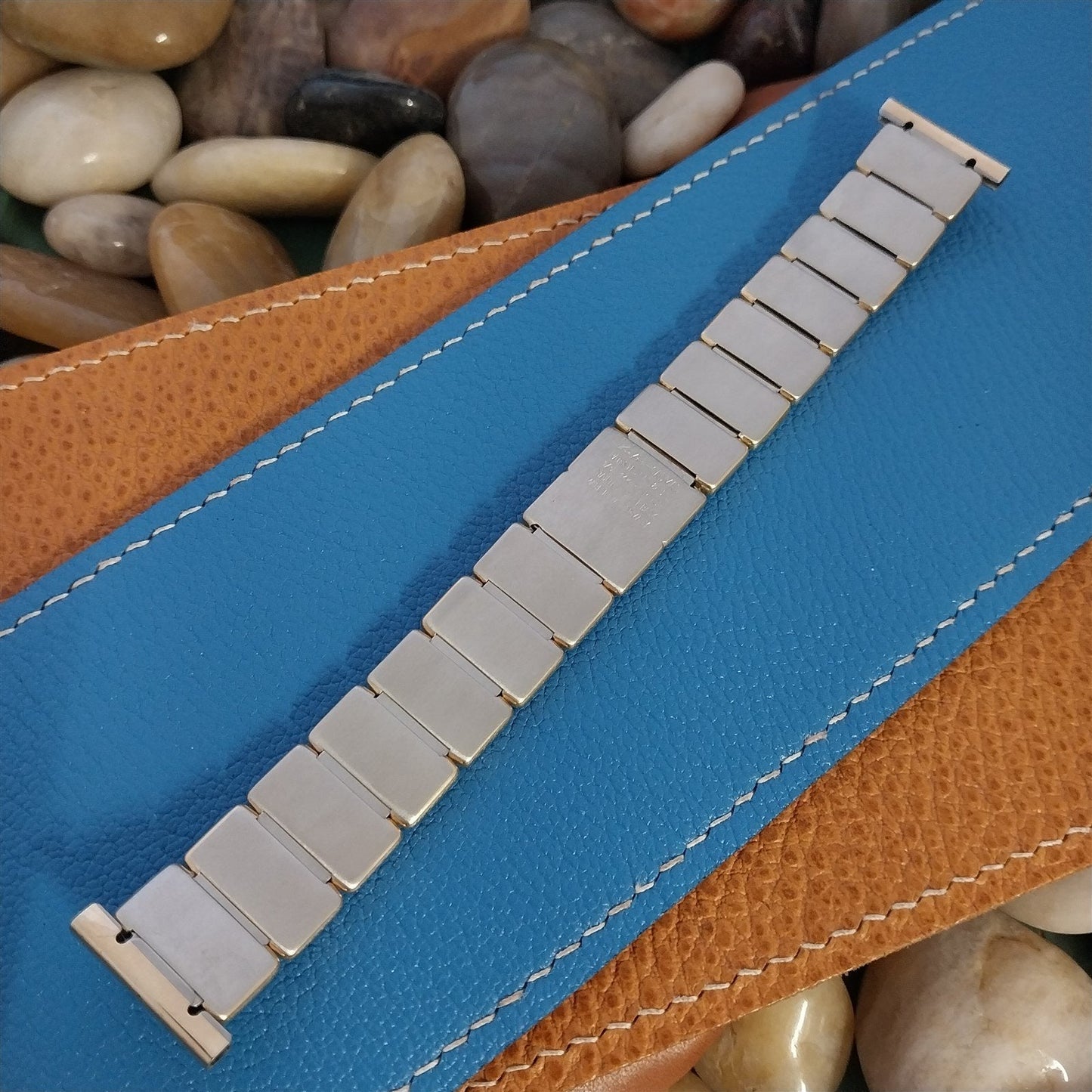 20mm 19mm 18mm 1960s 14k Gold RGP Kiefer Cadman nos Vintage Watch Band