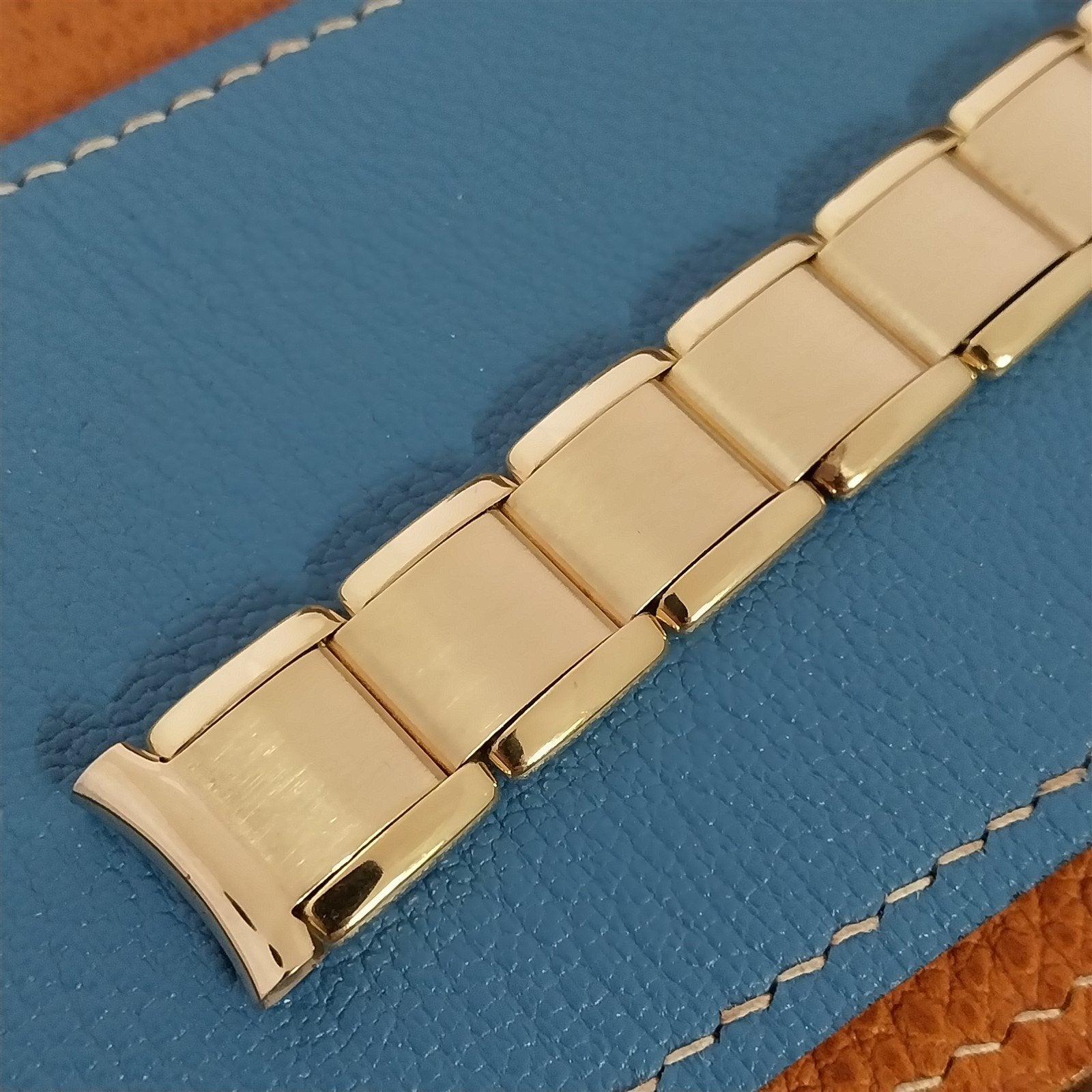Vintage 16mm 15mm Long 1950s 14k Gold RGP Kiefer Cadman Classic Watch Band