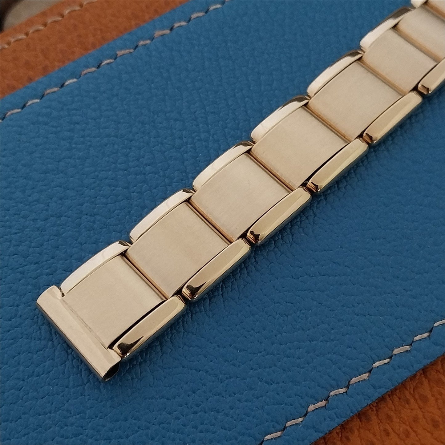 Classic 16mm 15mm 1950s 14k Gold RGP Kiefer Cadman Stretch Vintage Watch Band