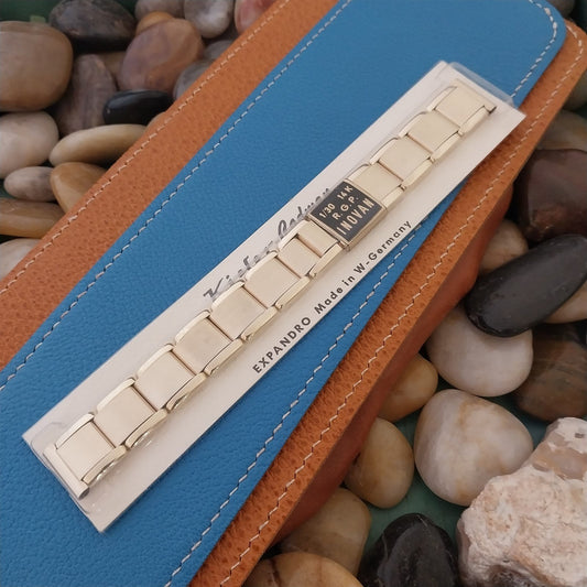 Classic 16mm 15mm 1950s 14k Gold RGP Kiefer Cadman Stretch Vintage Watch Band