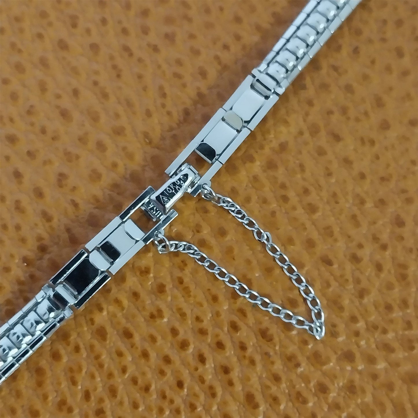 Classic White Gold-Filled Ladies JB Champion Unused 1960s Vintage Watch Band