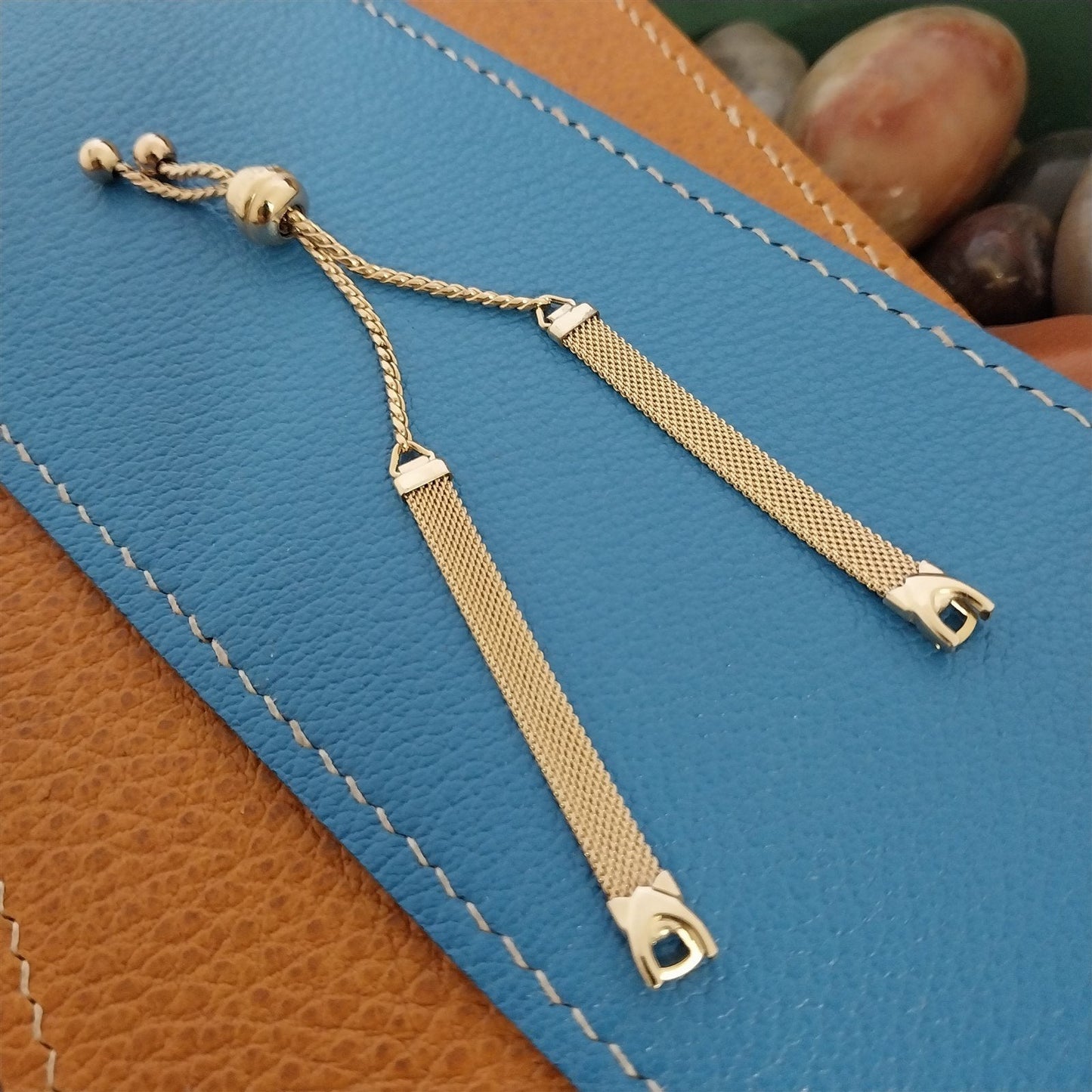 Ladies Yellow Gold Filled JB Champion Four Seasons Cocktail Watch Vintage Band