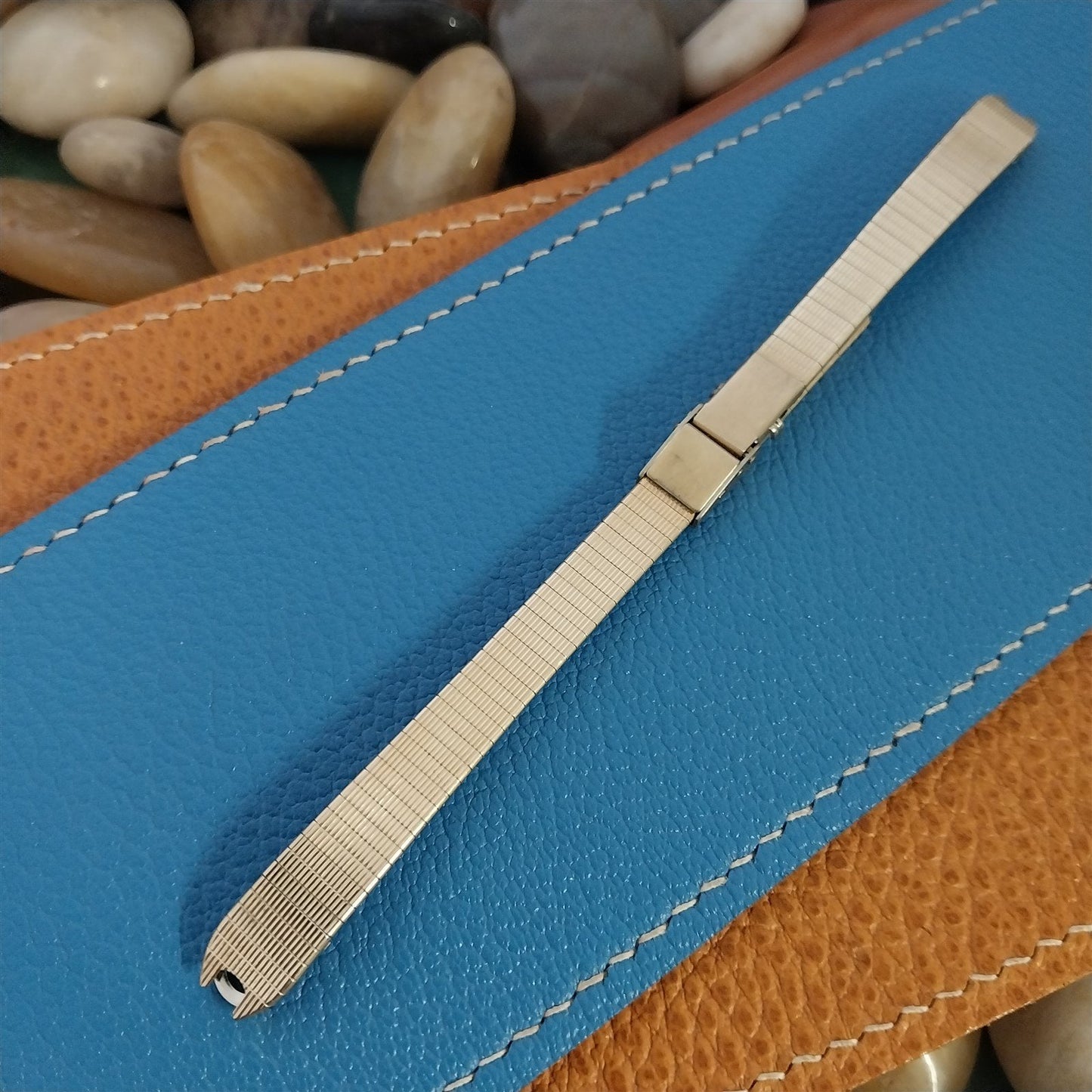 Vintage JB Champion Gold RGP Ladies Unused 1970s Single Lug Watch Band