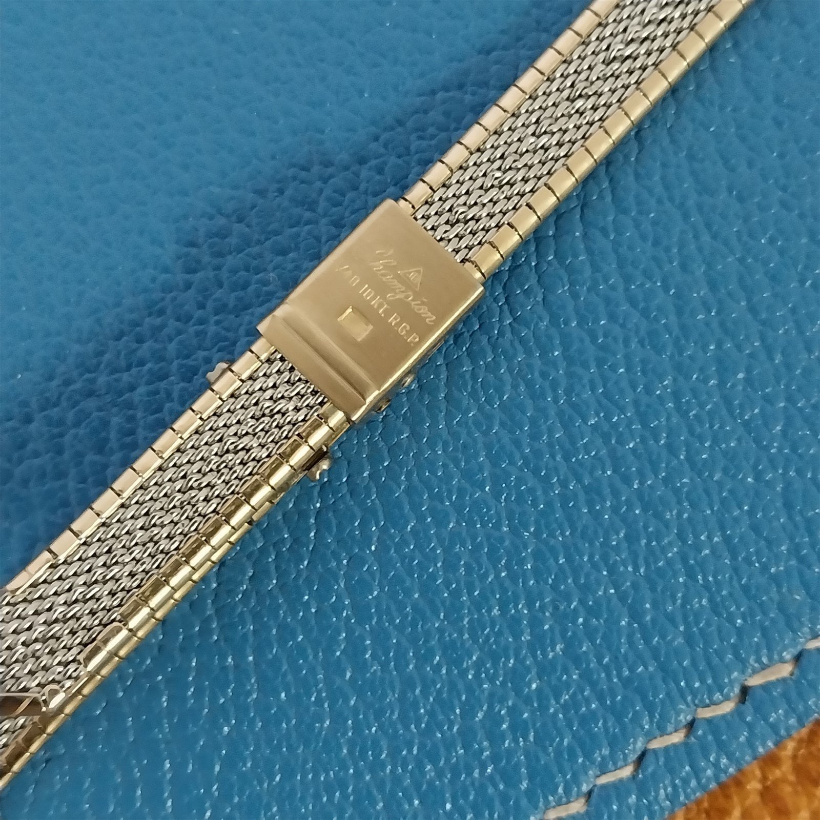 Vintage JB Champion Gold RGP Ladies Unused 1970s Single Lug Watch Band