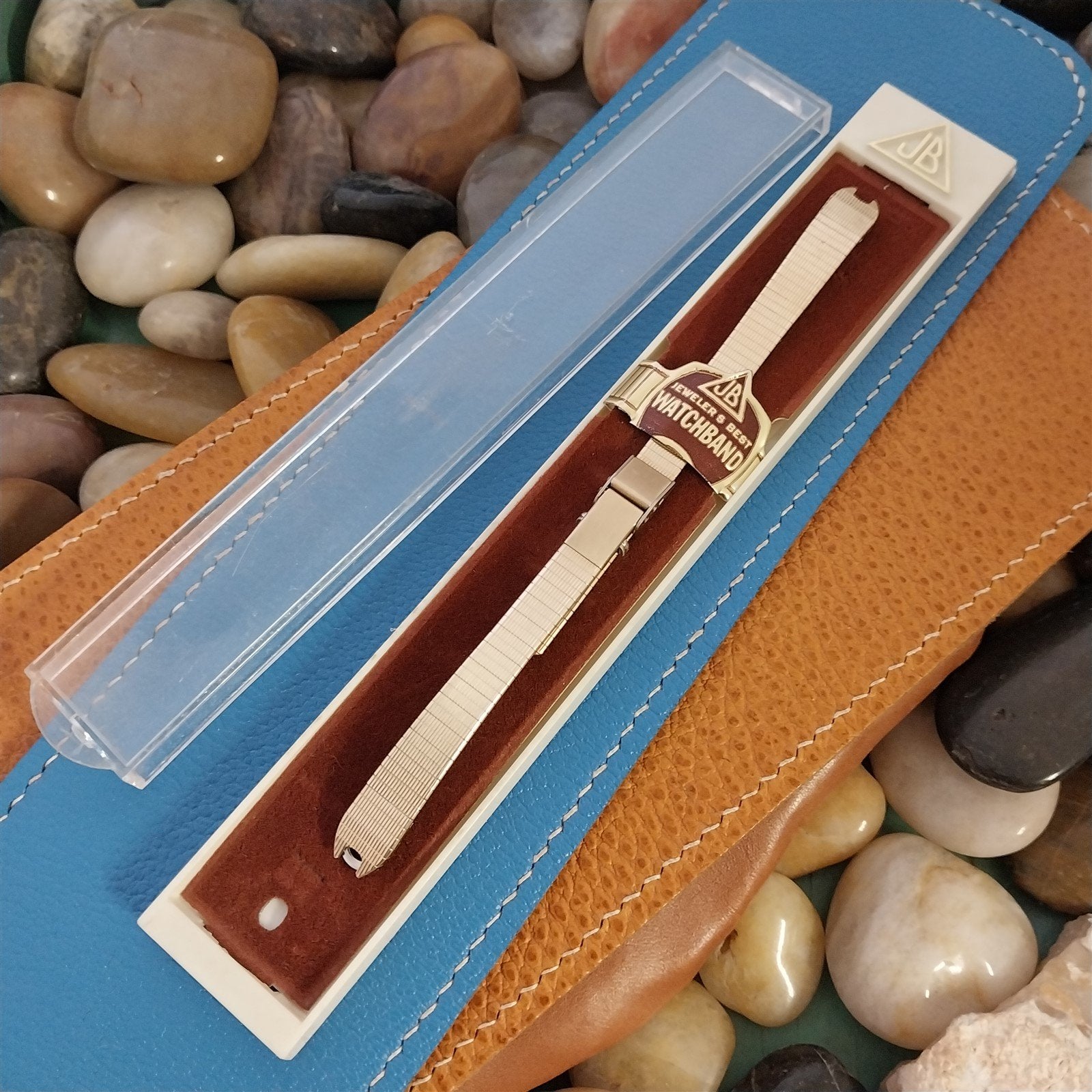 Vintage JB Champion Gold RGP Ladies Unused 1970s Single Lug Watch Band