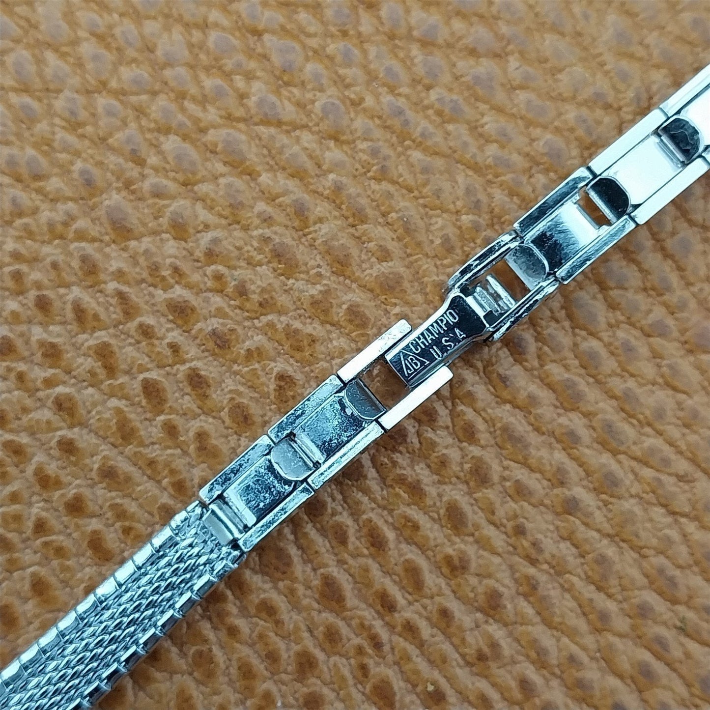 Vintage White Gold-Fill Ladies JB Champion Unused 1960s Cocktail Watch Band